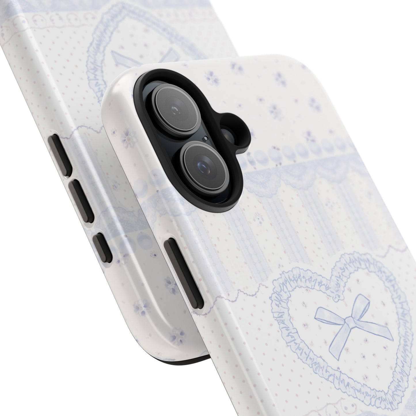 Coquette Blue Lace - Protective Phone Case