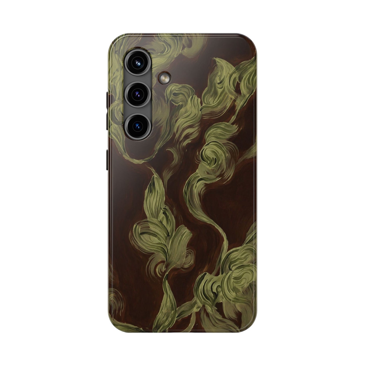 Magnolia Stained Glass - Protective Phone Case