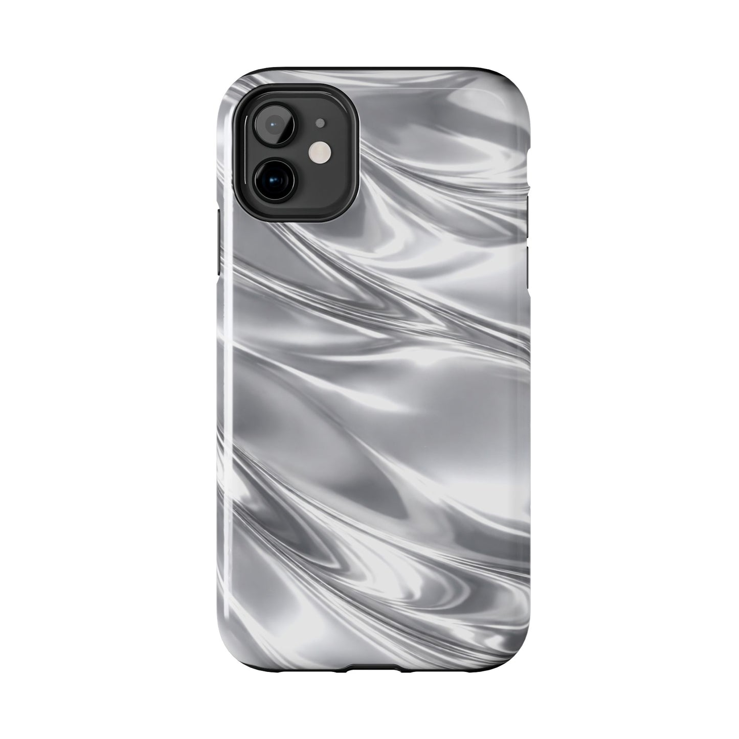 Silver Metallic - Protective Phone Case