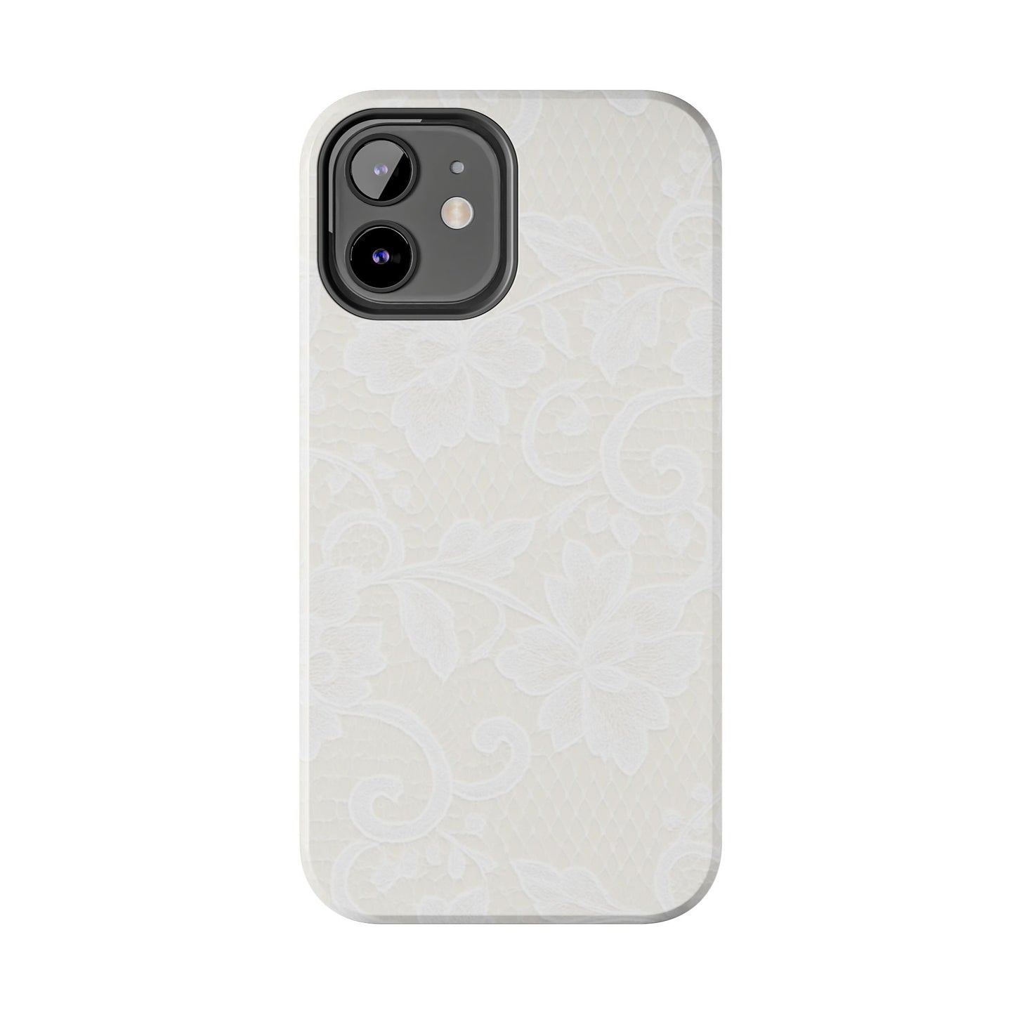 White Lace - Protective Phone Case