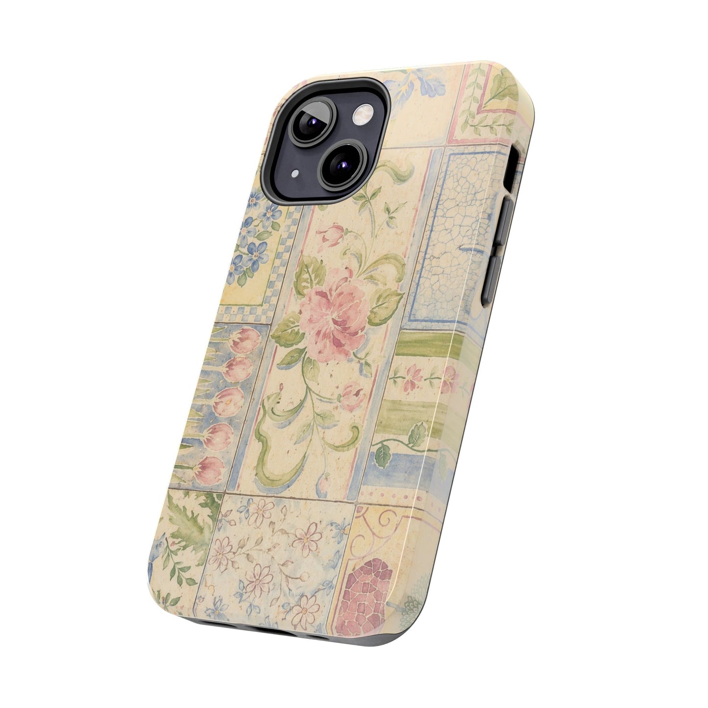 Floral Patchwork - Protective Phone Case