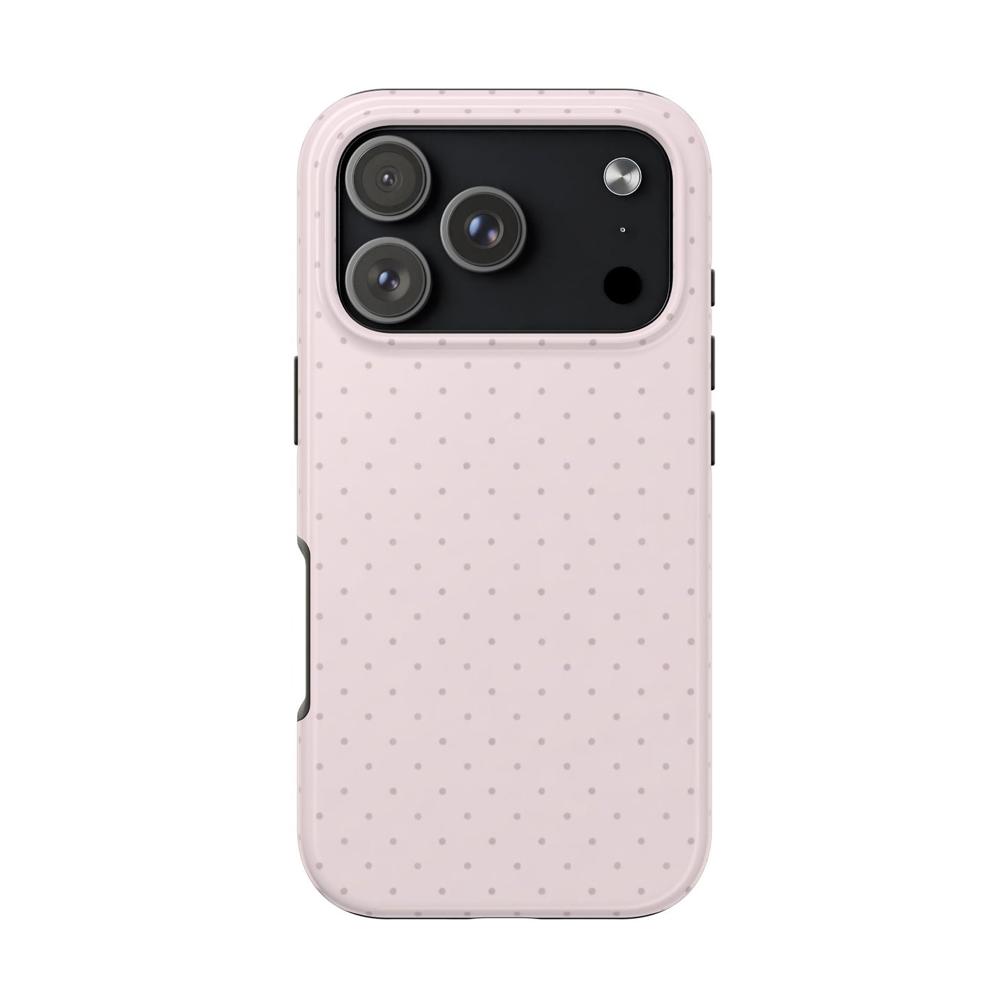 Blush Pink Polka Dot - Protective Phone Case