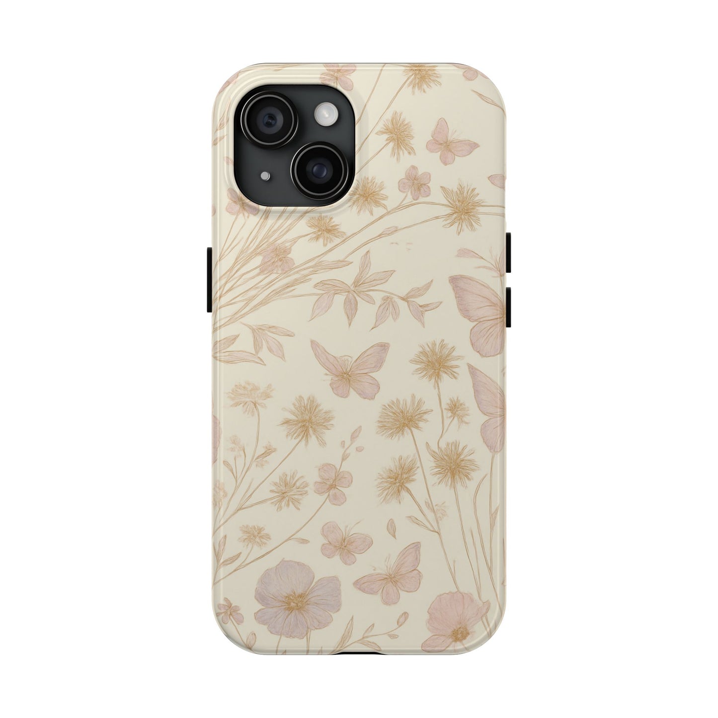 Floral Flutter - Protective Phone Case