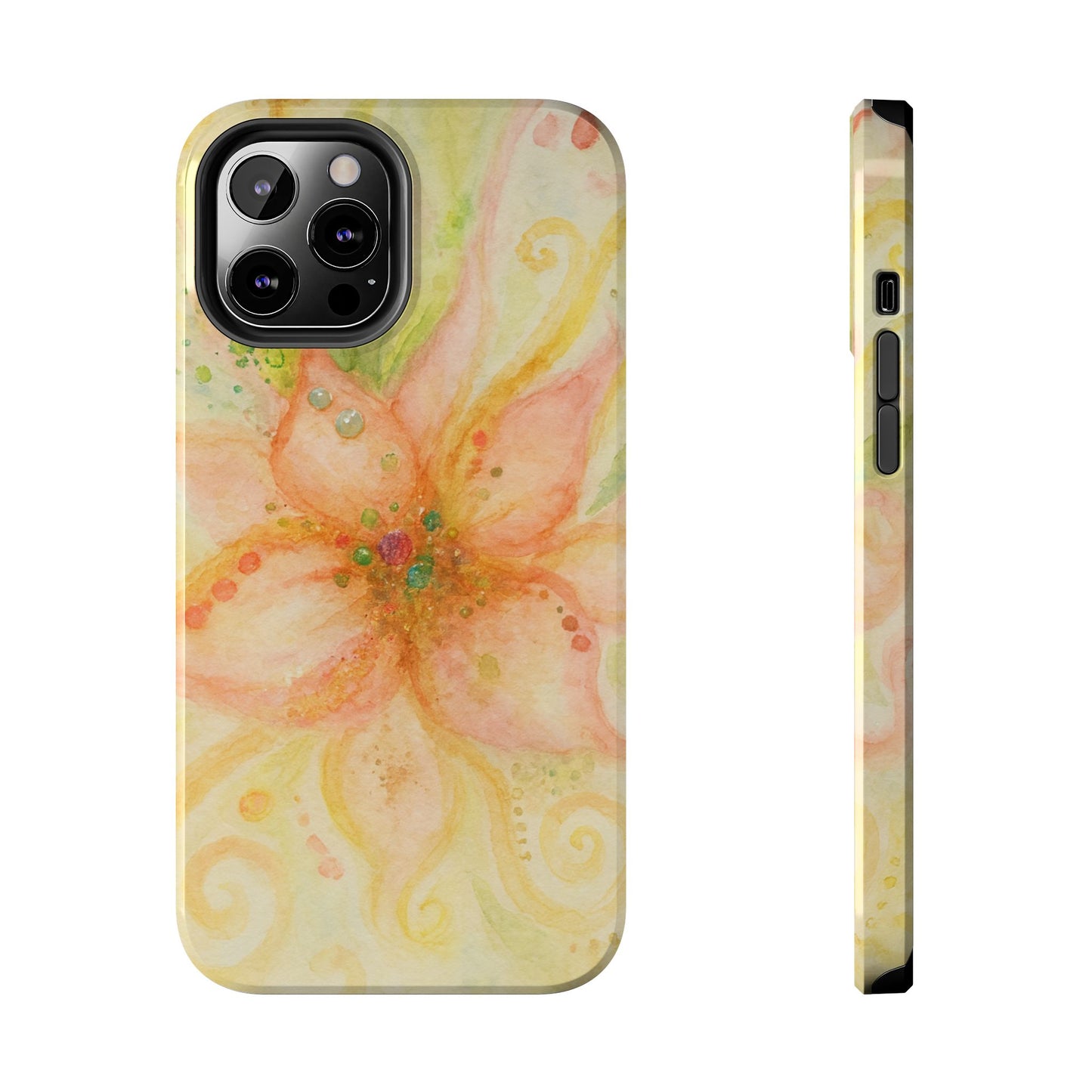 Shimmery Flower - Protective Phone Case