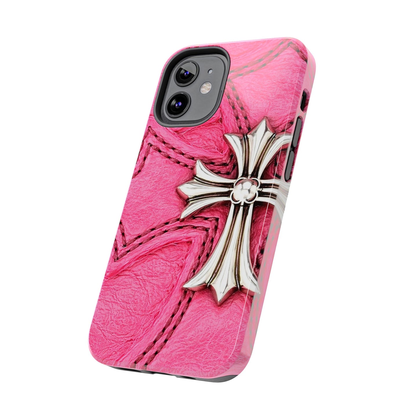 Pink Cross - Protective Phone Case