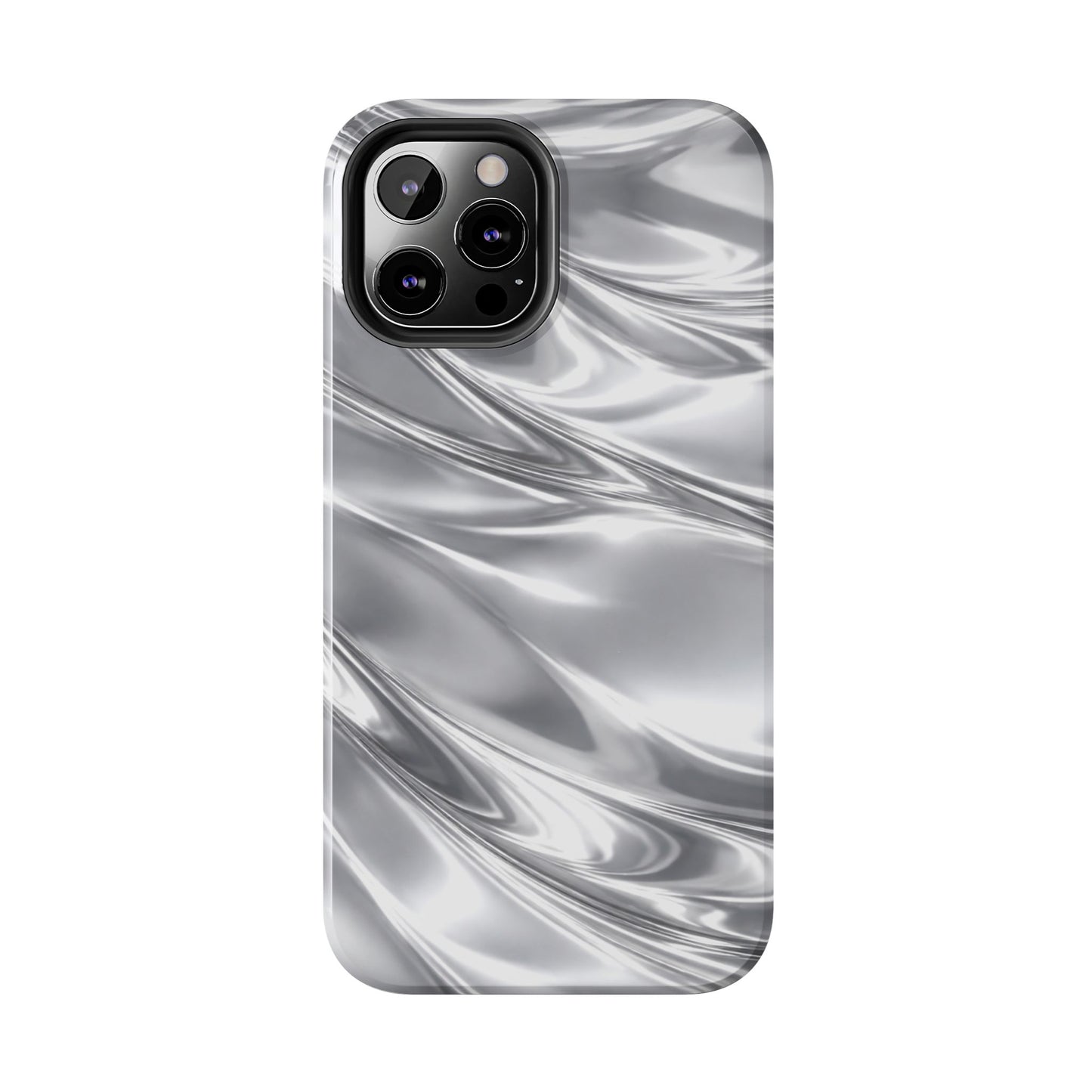 Silver Metallic - Protective Phone Case
