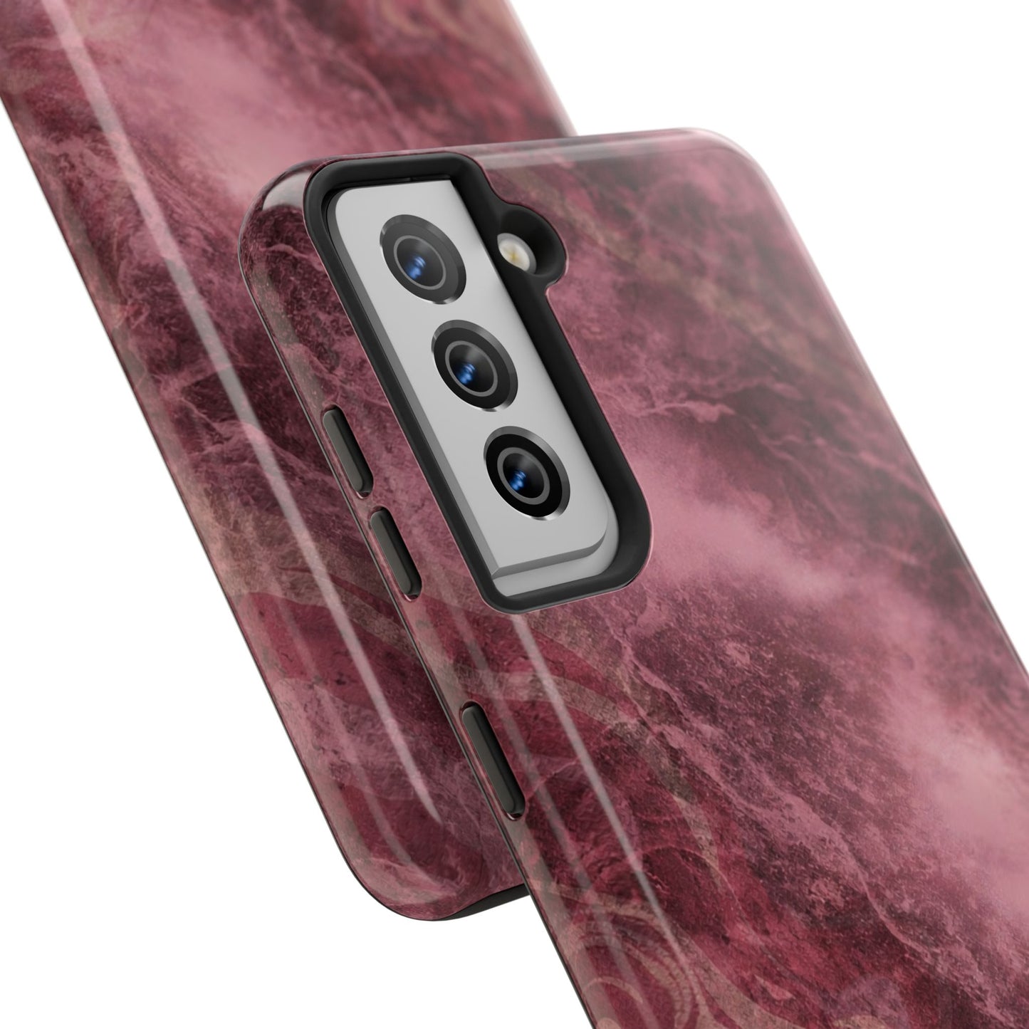 Marble Magenta - Protective Phone Case