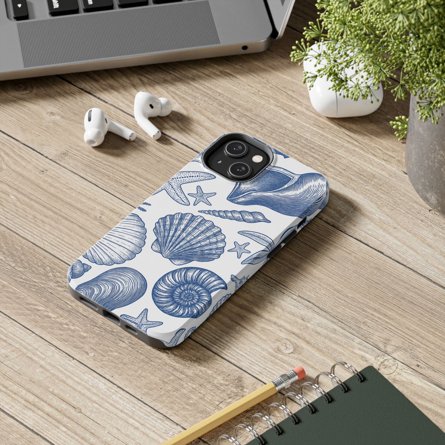 Seashells by the Shore - Protective Phone Case