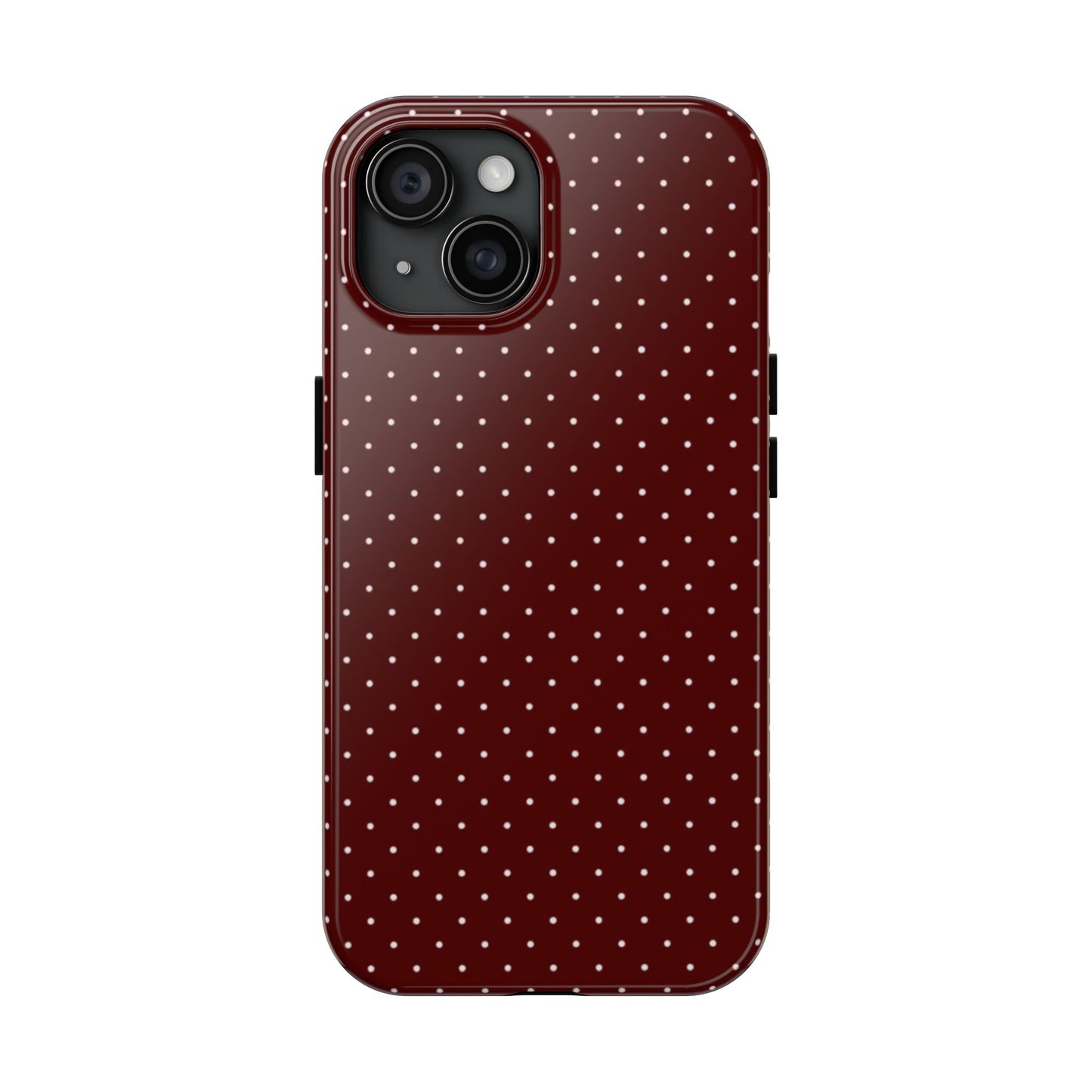 Red Polka Dots - Protective Phone Case