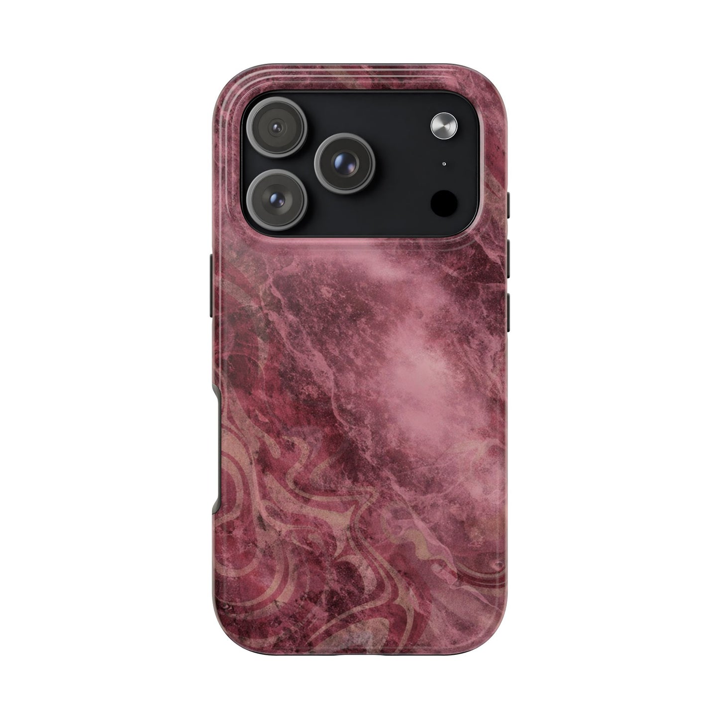 Marble Magenta - Protective Phone Case
