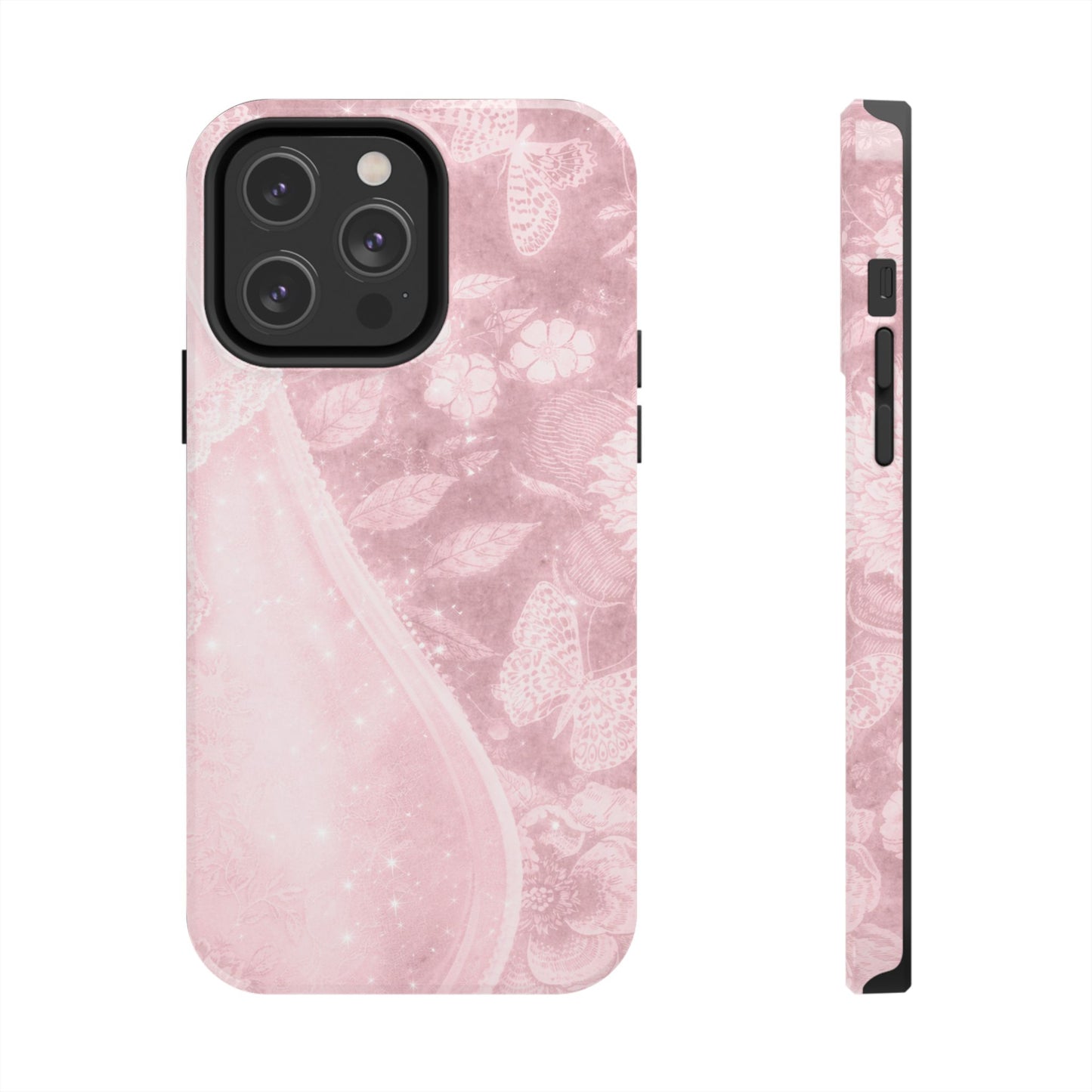 Pink Paisley - Protective Phone Case