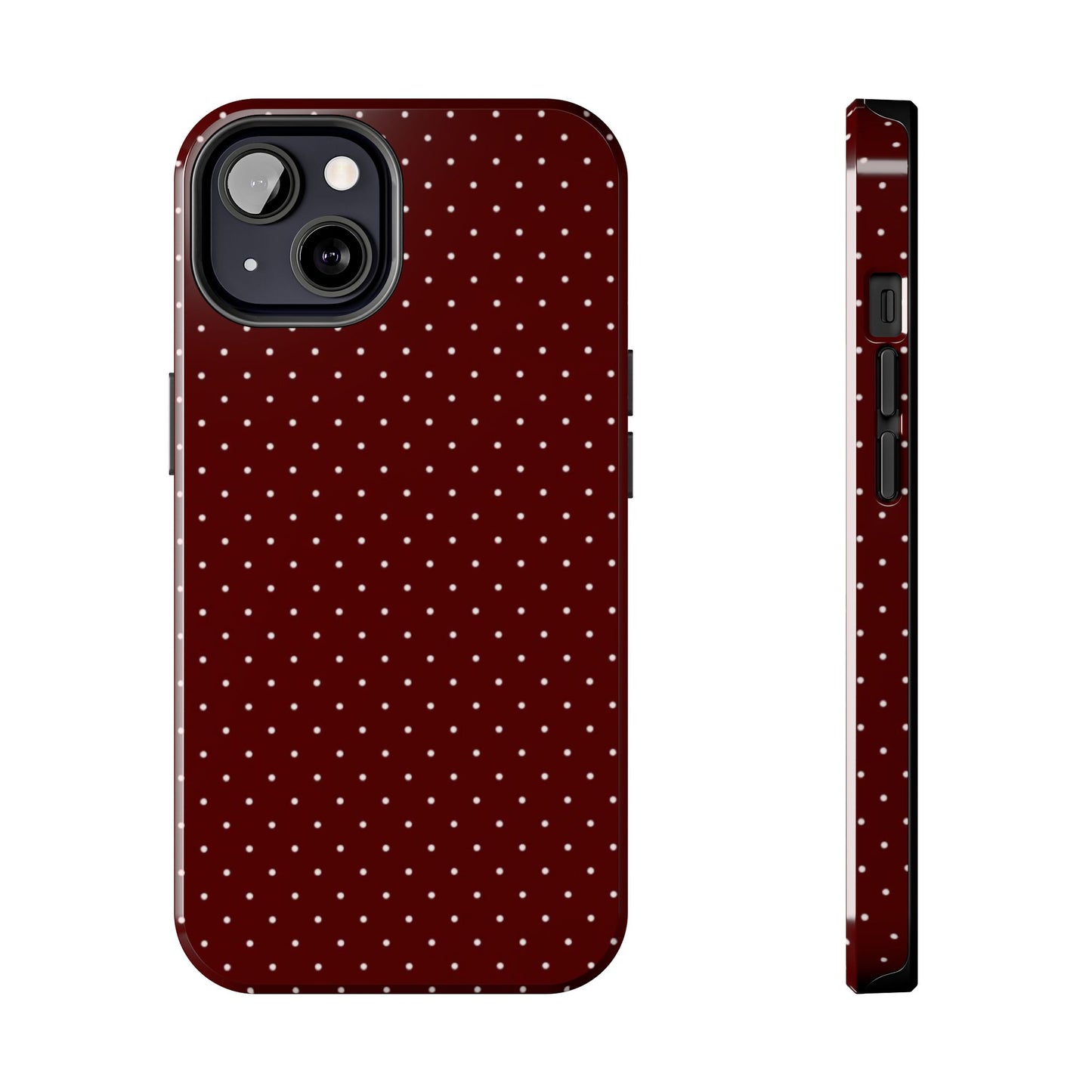 Red Polka Dots - Protective Phone Case
