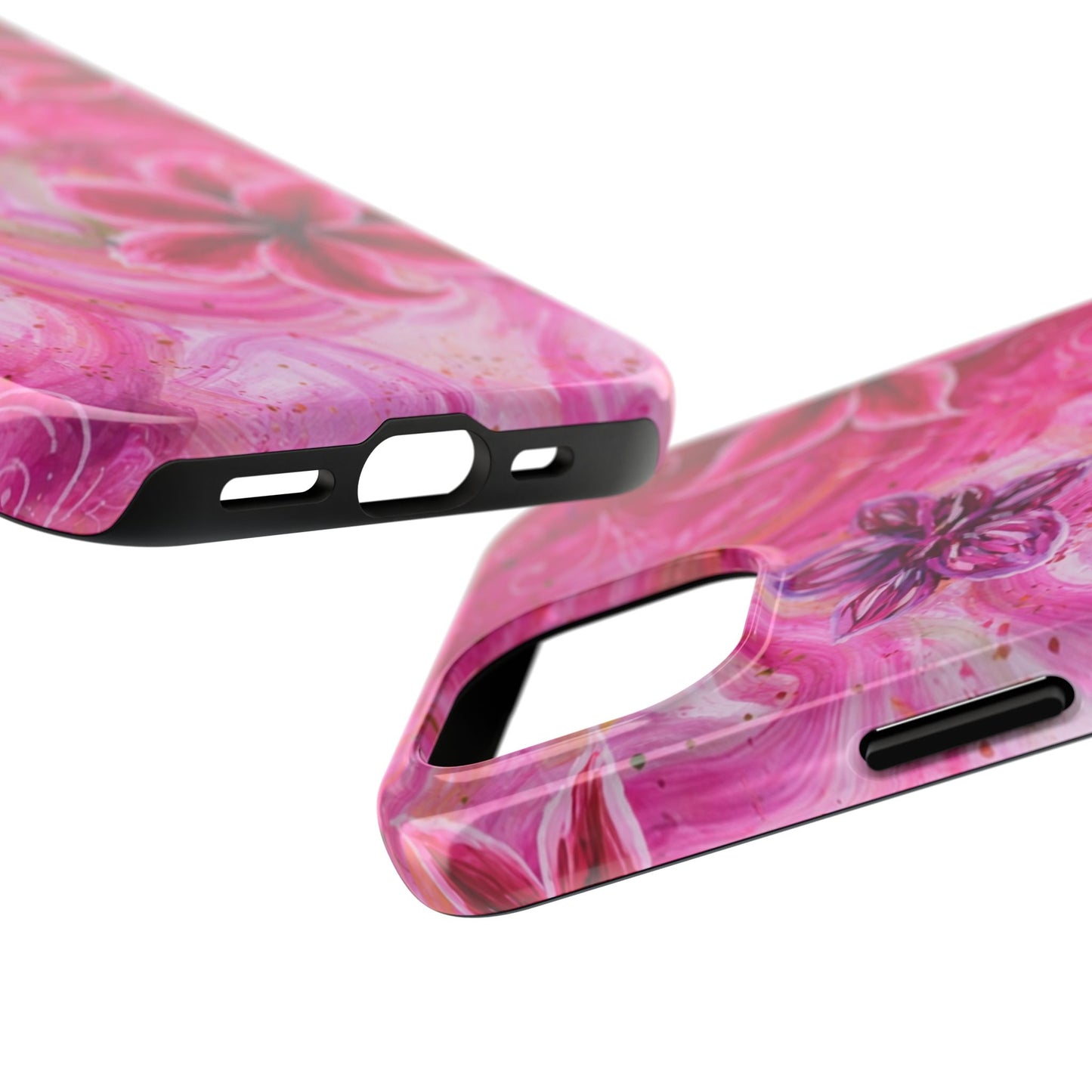 Watercolor Hibiscus - Protective Phone Case