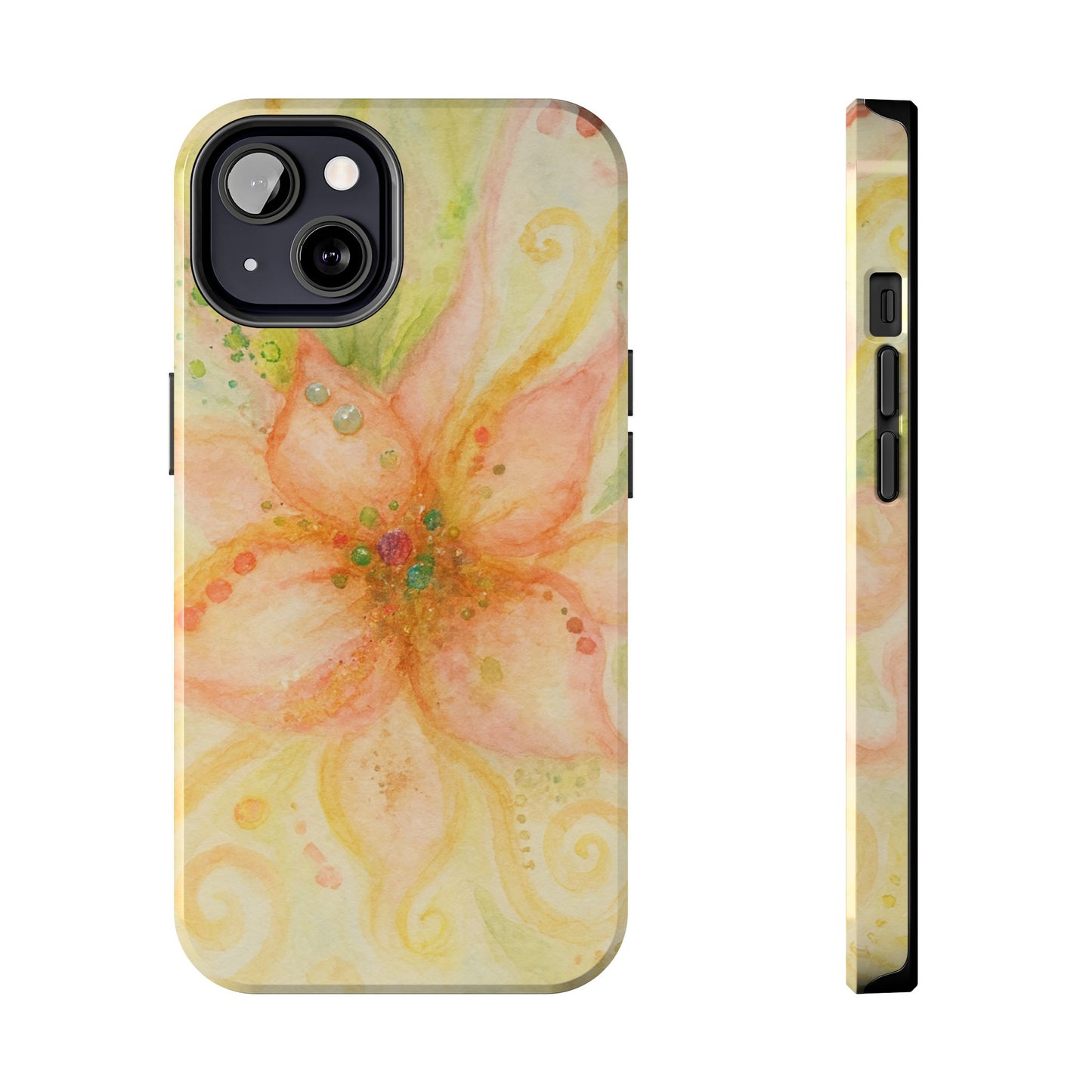 Shimmery Flower - Protective Phone Case