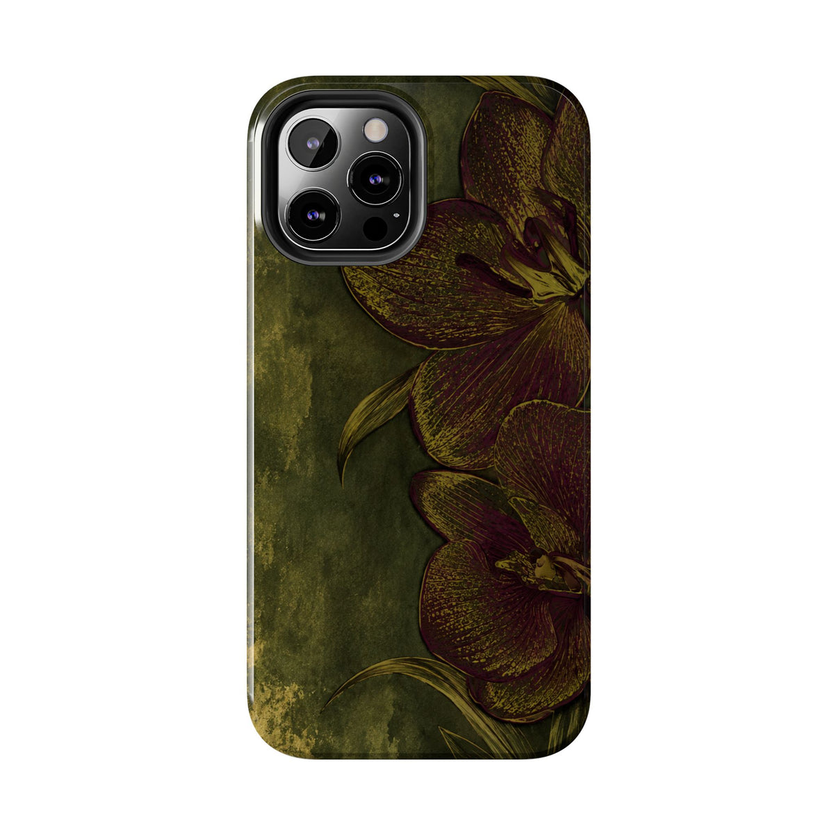 Olive Orchid - Protective Phone Case