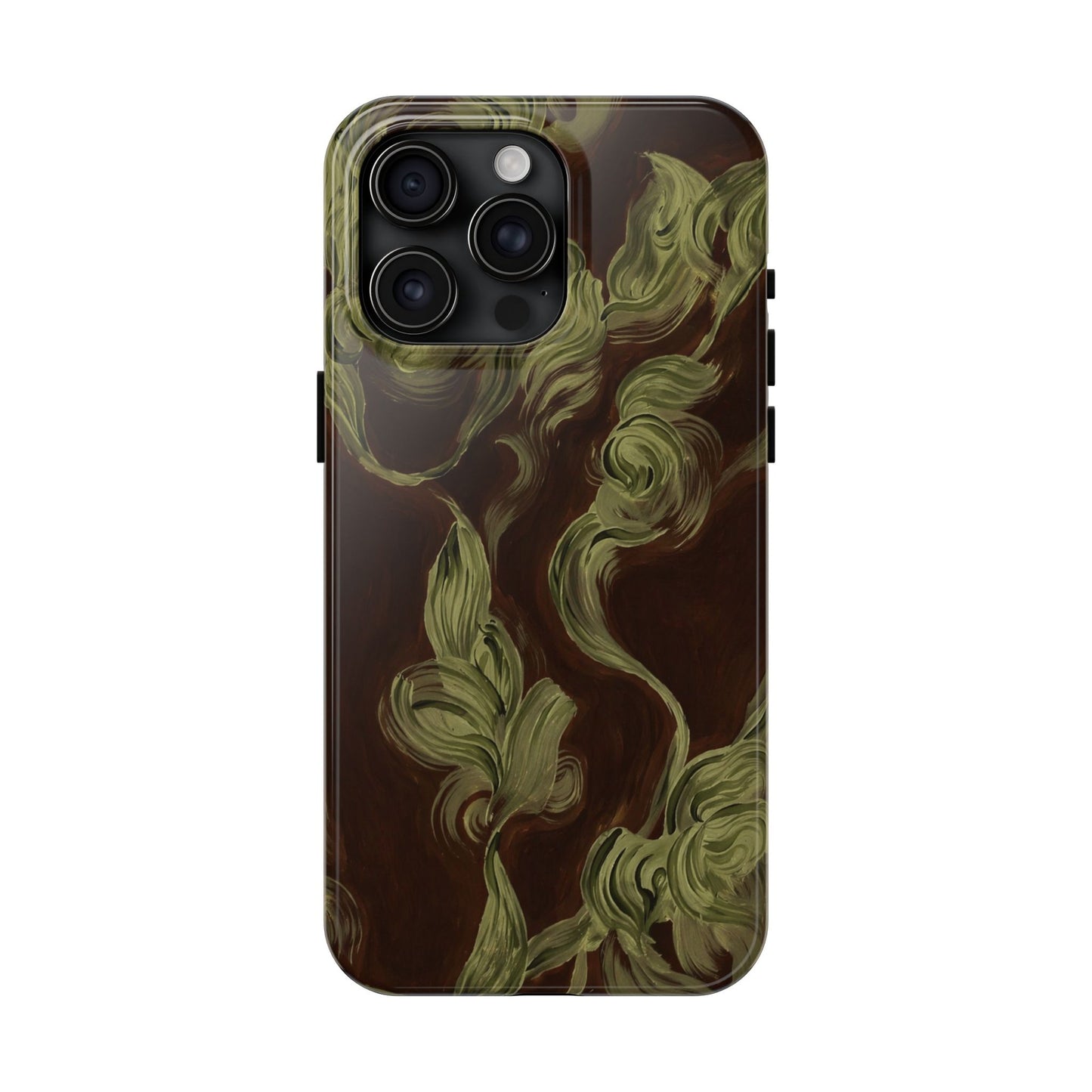 Magnolia Stained Glass - Protective Phone Case