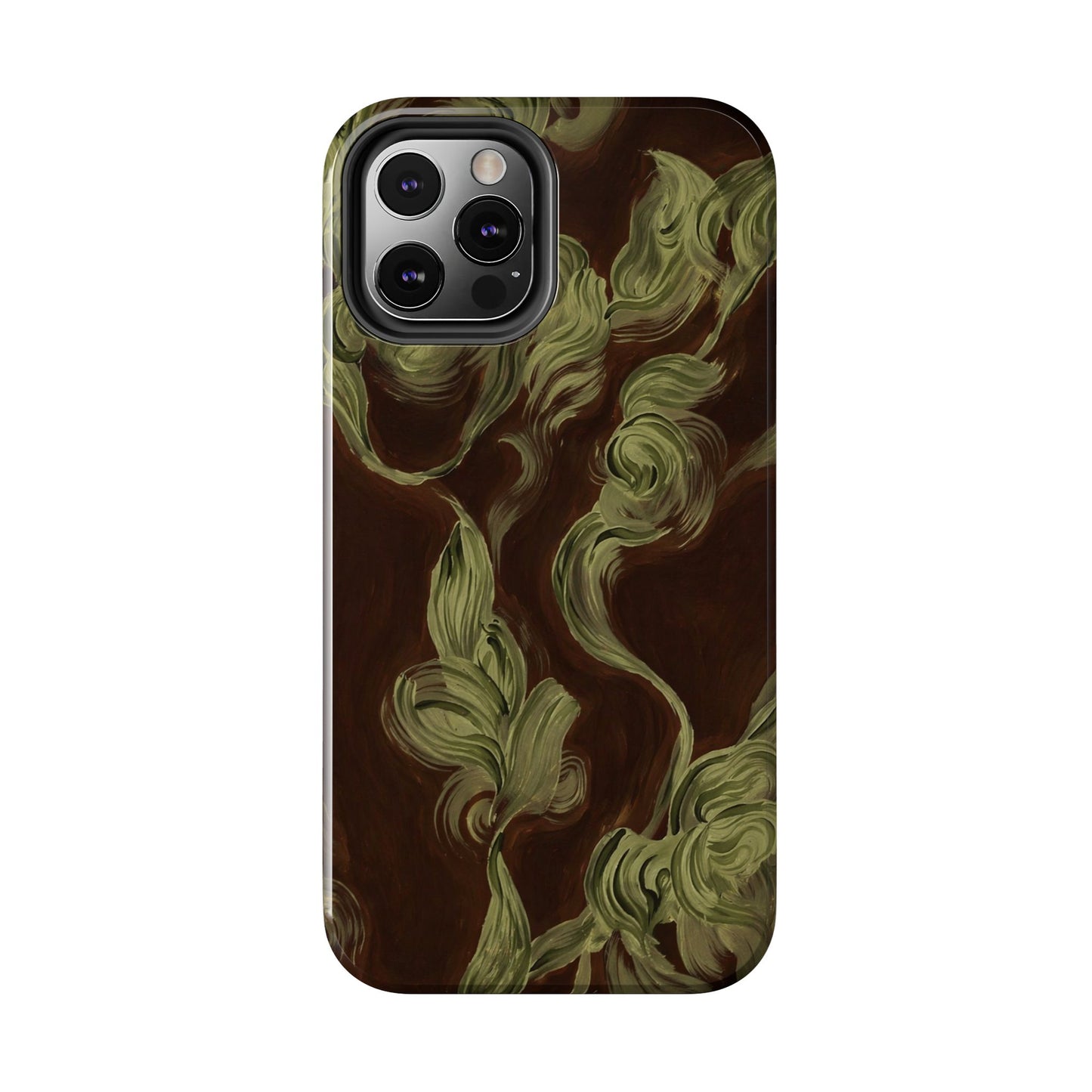 Magnolia Stained Glass - Protective Phone Case