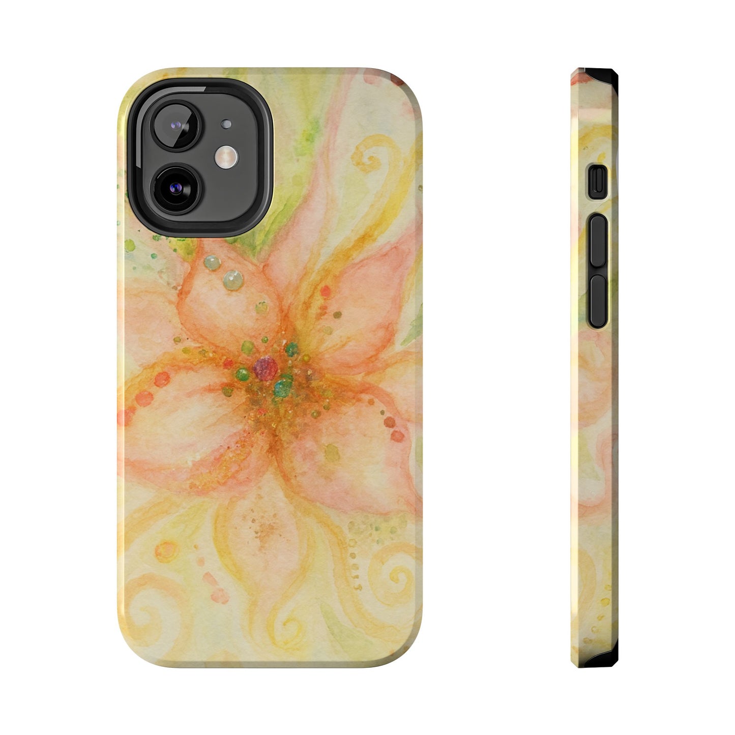 Shimmery Flower - Protective Phone Case