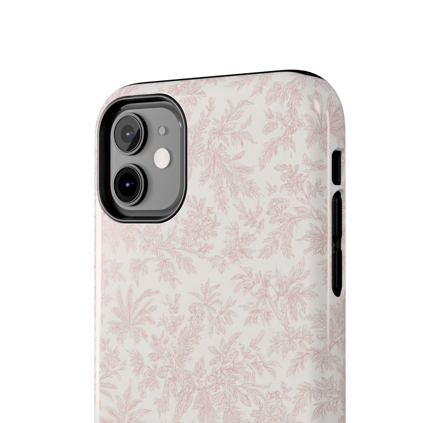 Blush Pink Floral - Protective Phone Case