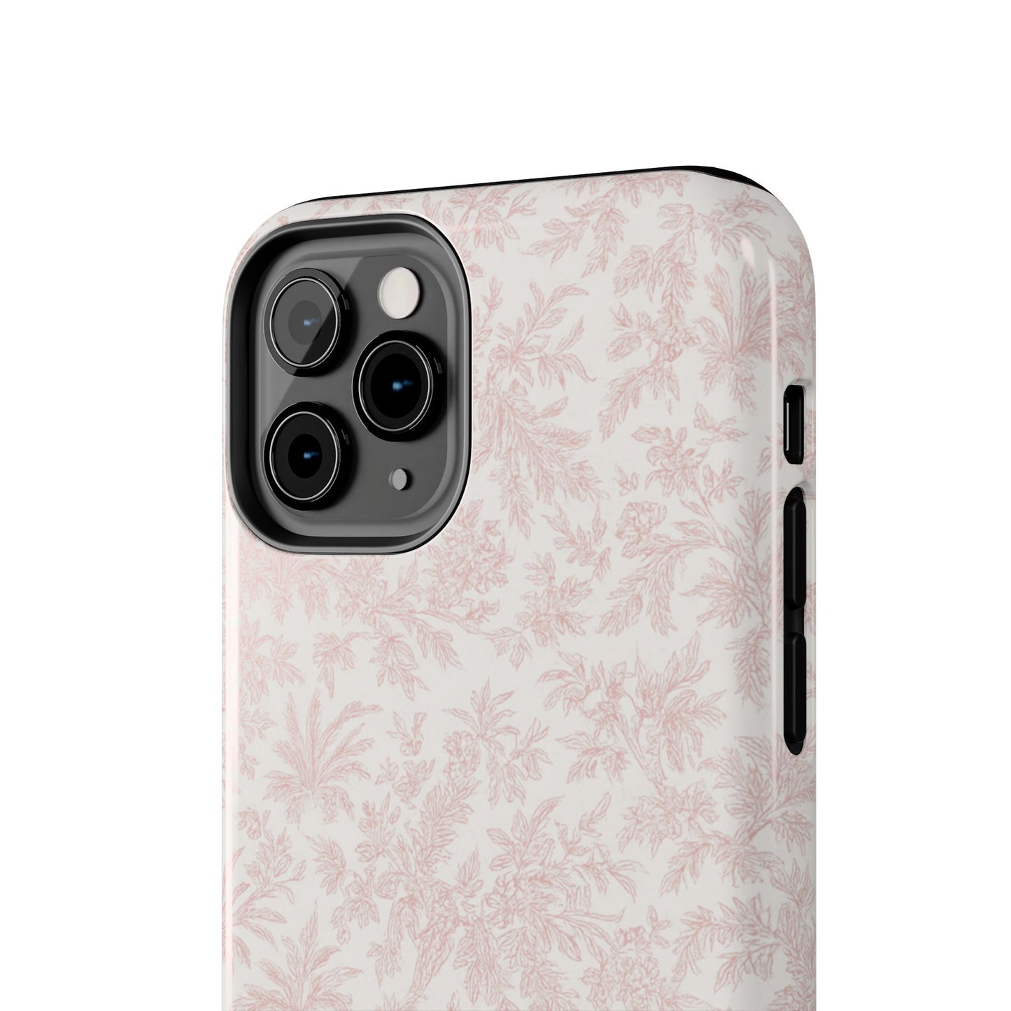 Blush Pink Floral - Protective Phone Case