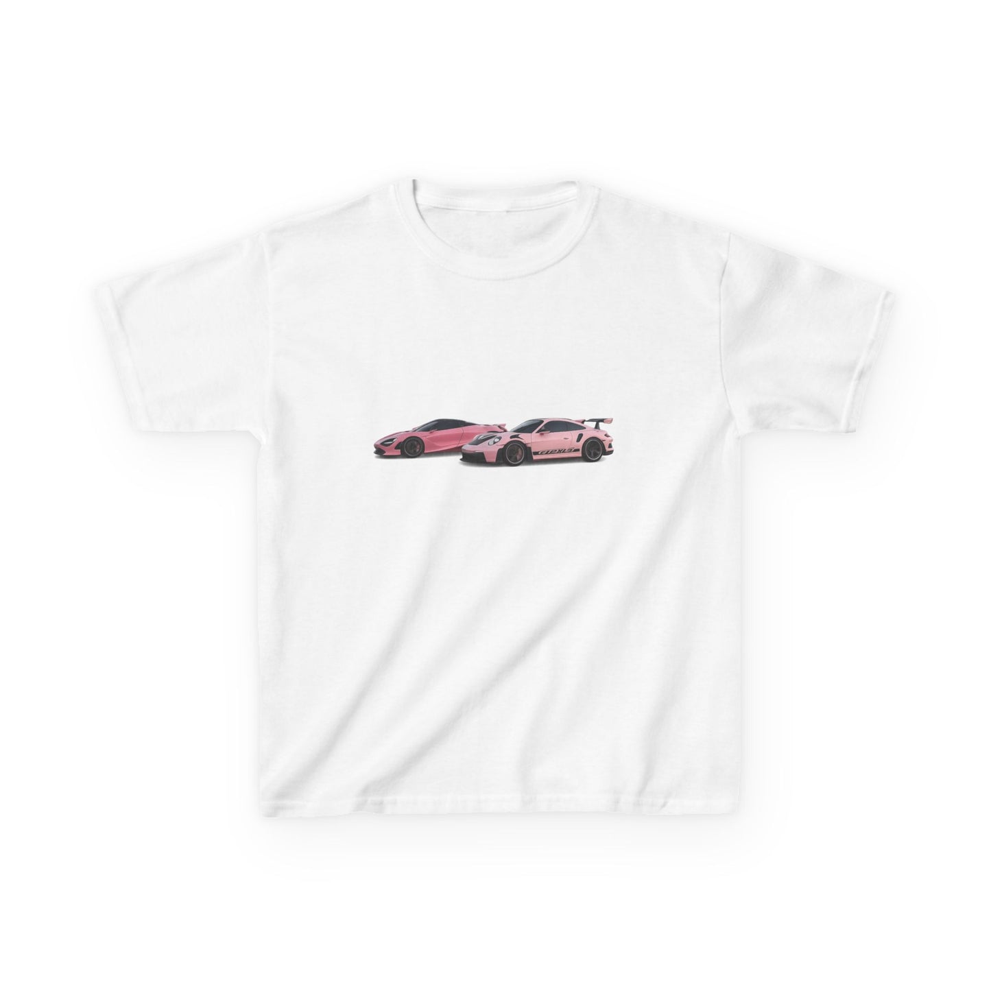 Pink Sports Car - Baby Tee