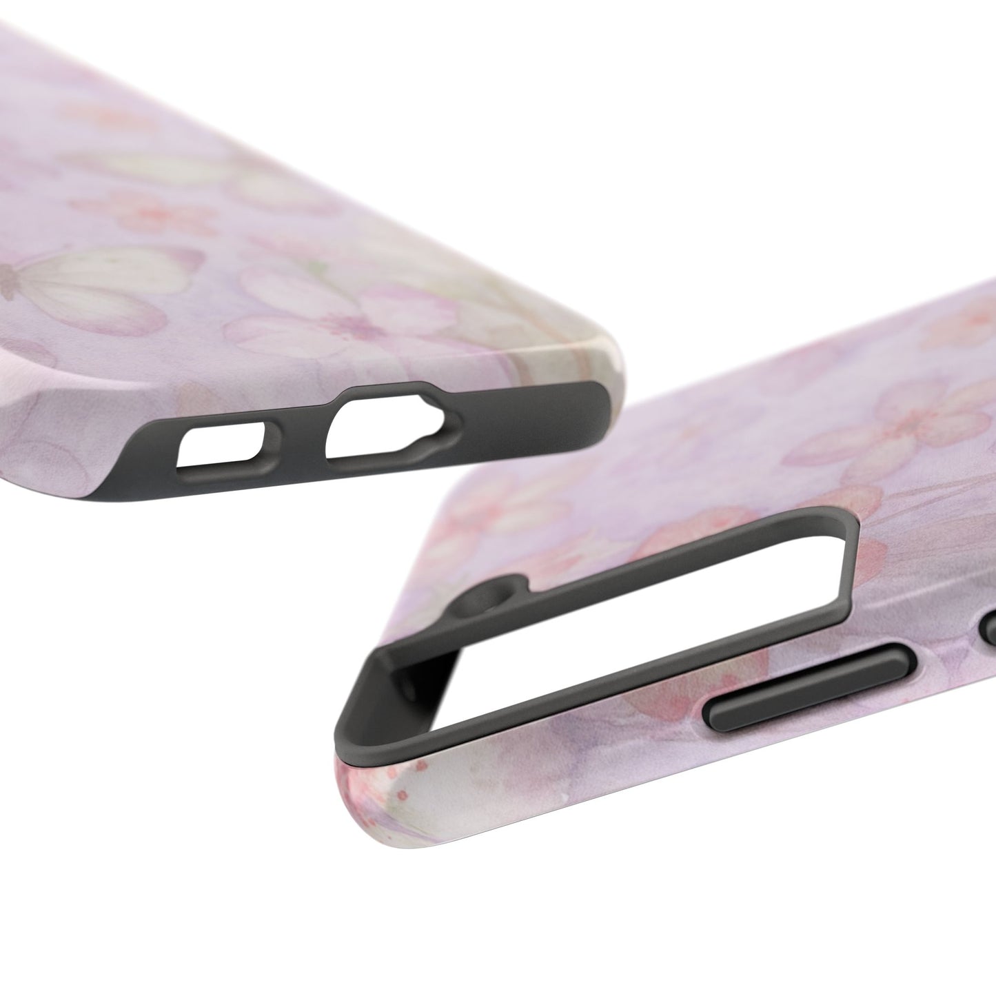 Lilac Butterfly - Protective Phone Case