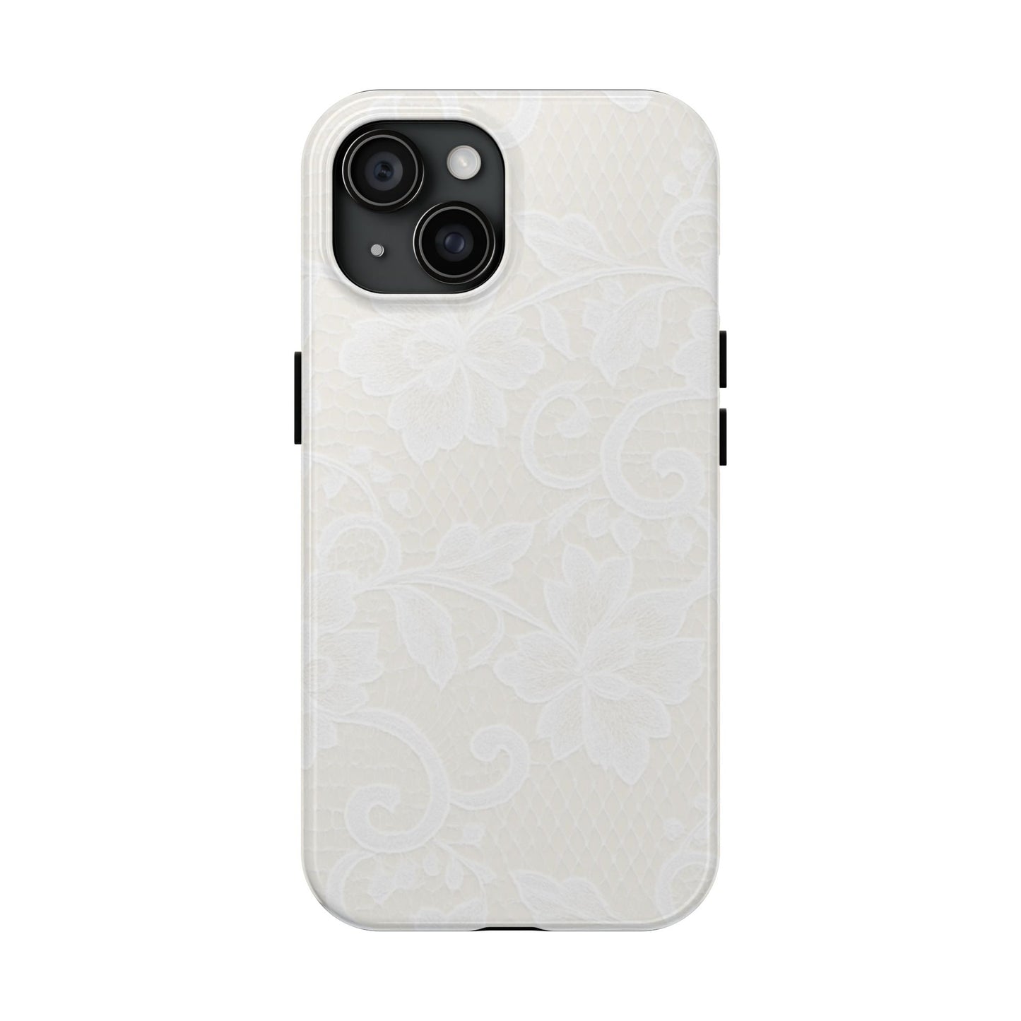 White Lace - Protective Phone Case