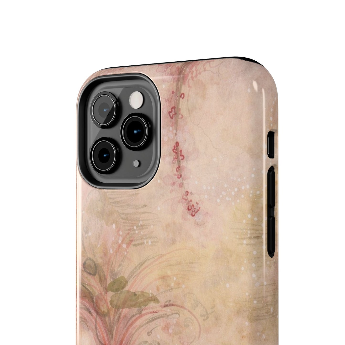 Antique Watercolor Floral - Protective Phone Case