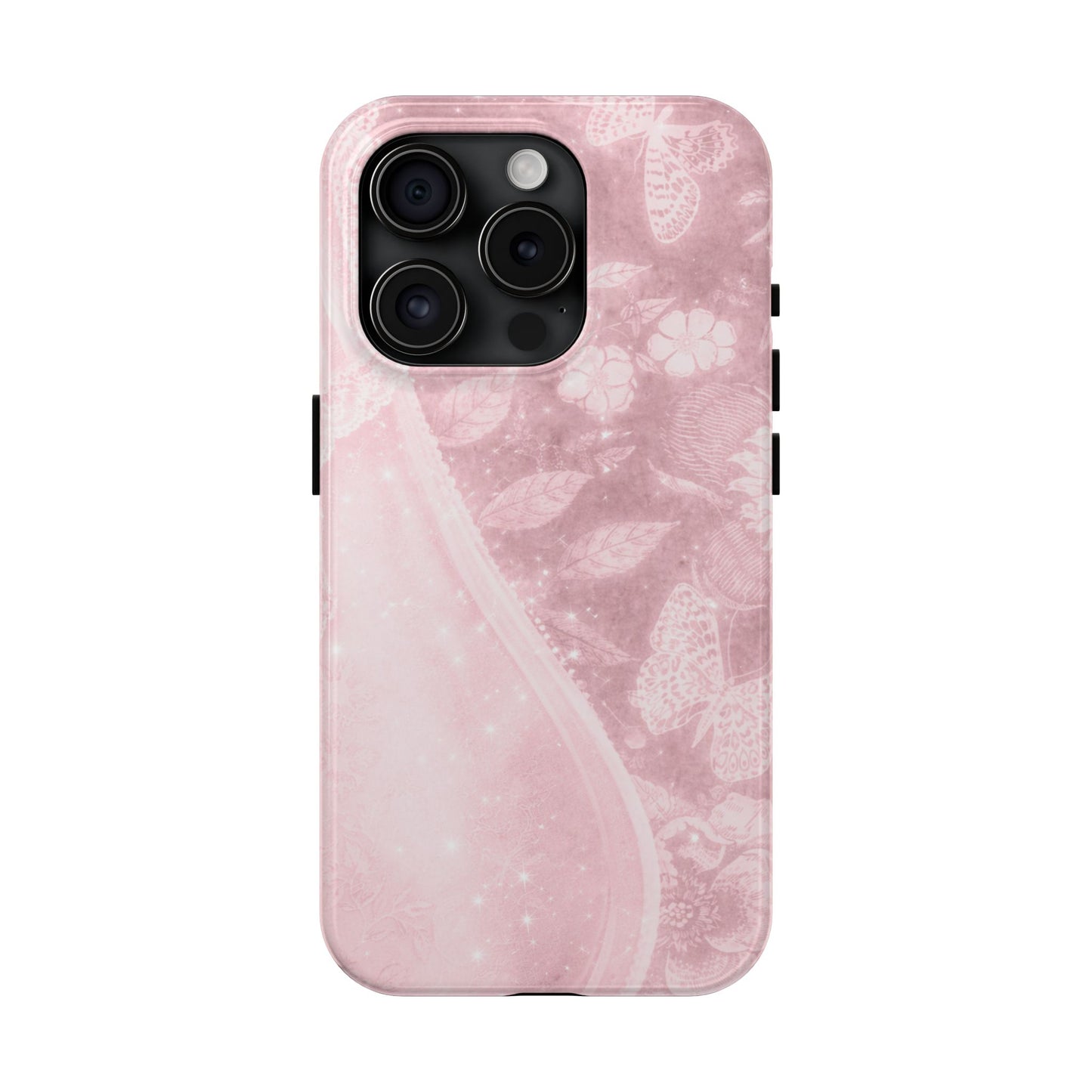 Pink Paisley - Protective Phone Case