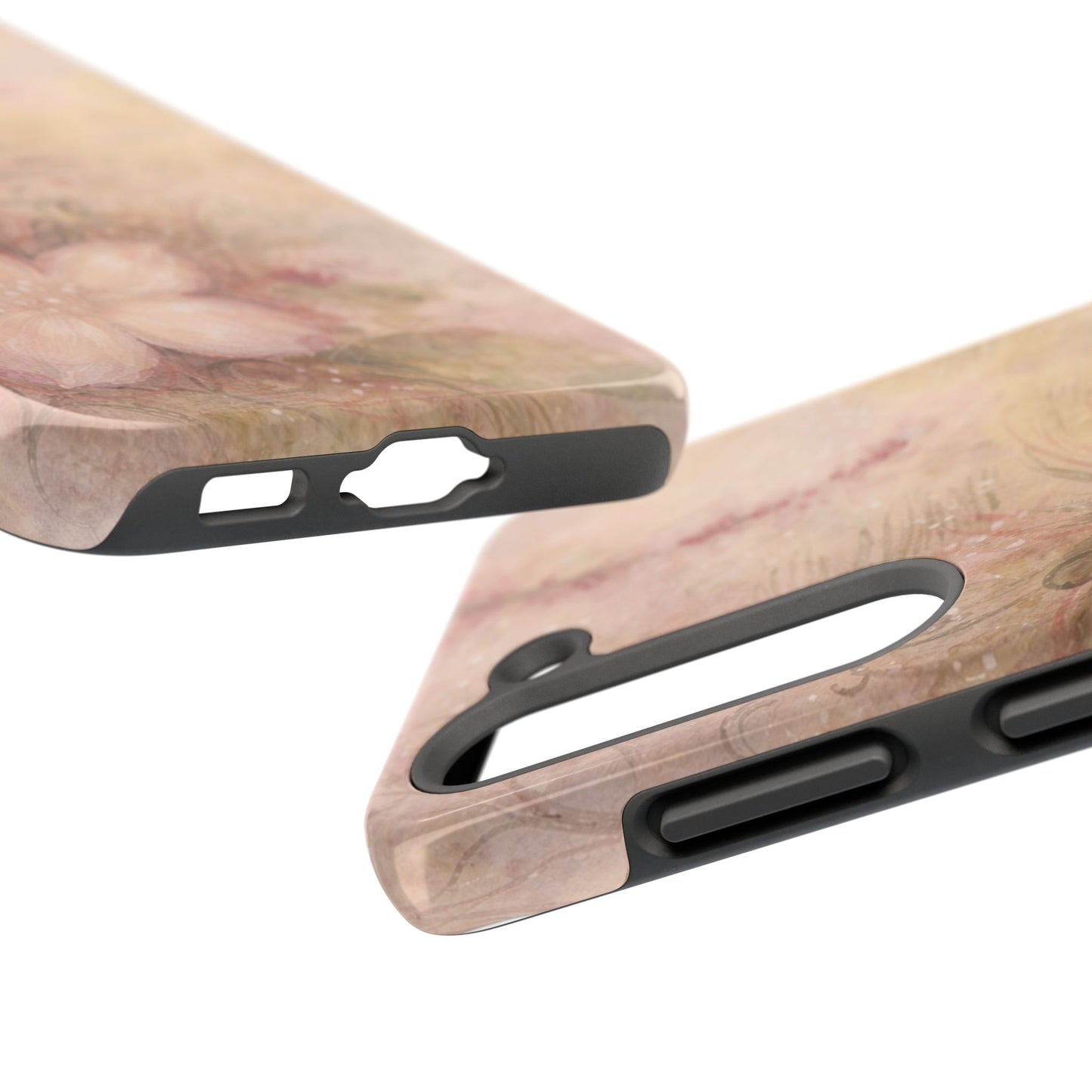 Antique Watercolor Floral - Protective Phone Case