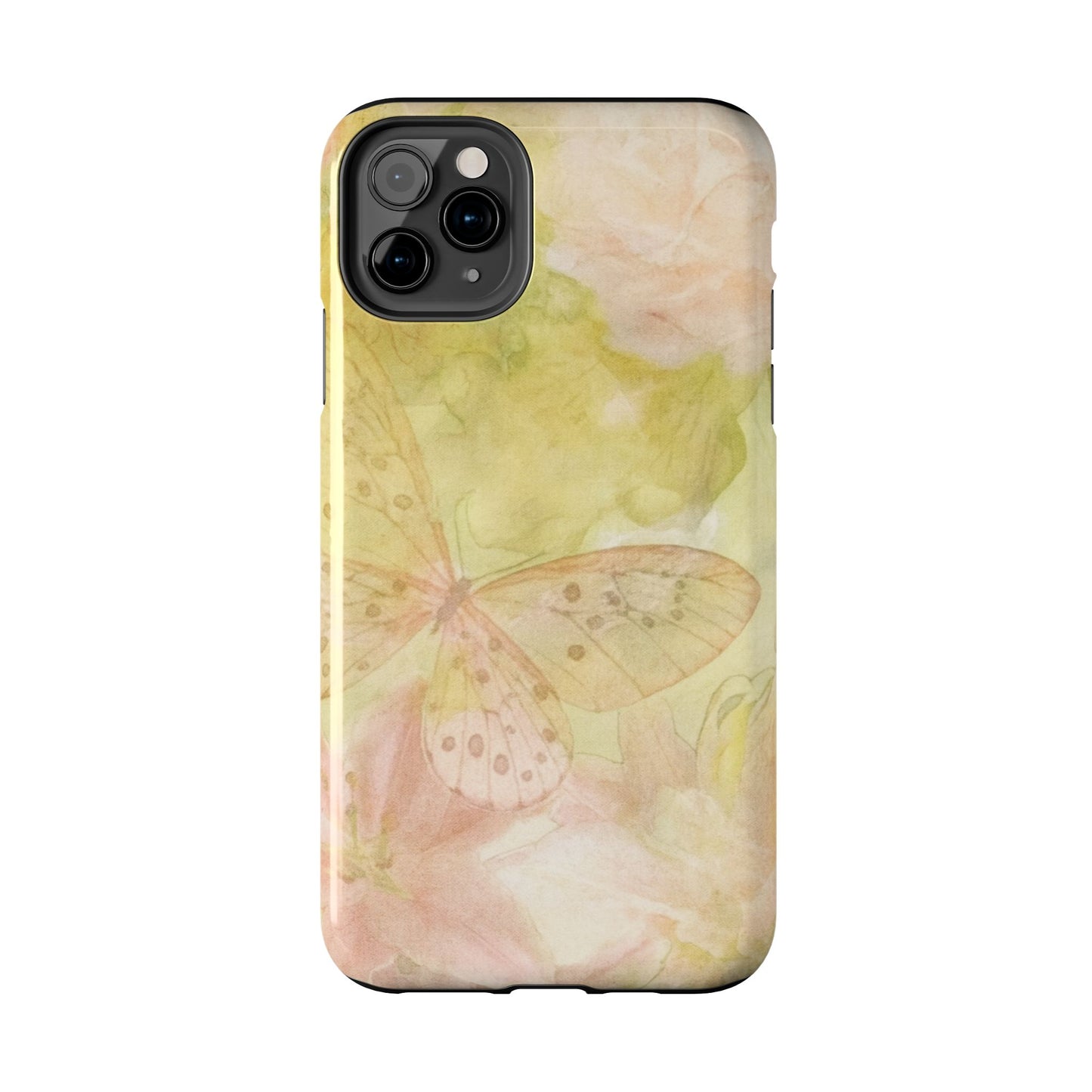 Rose Butterfly - Protective Phone Case
