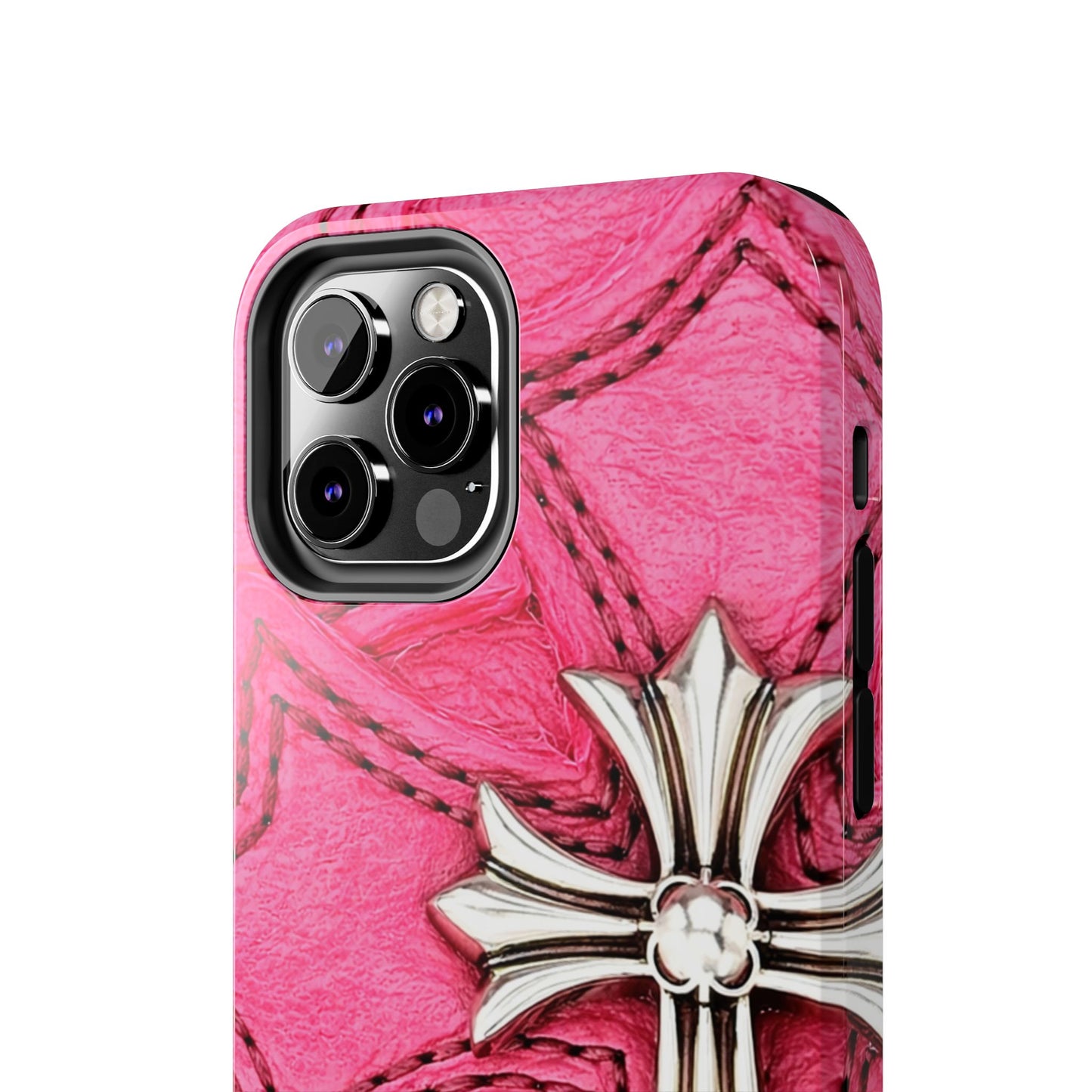 Pink Cross - Protective Phone Case
