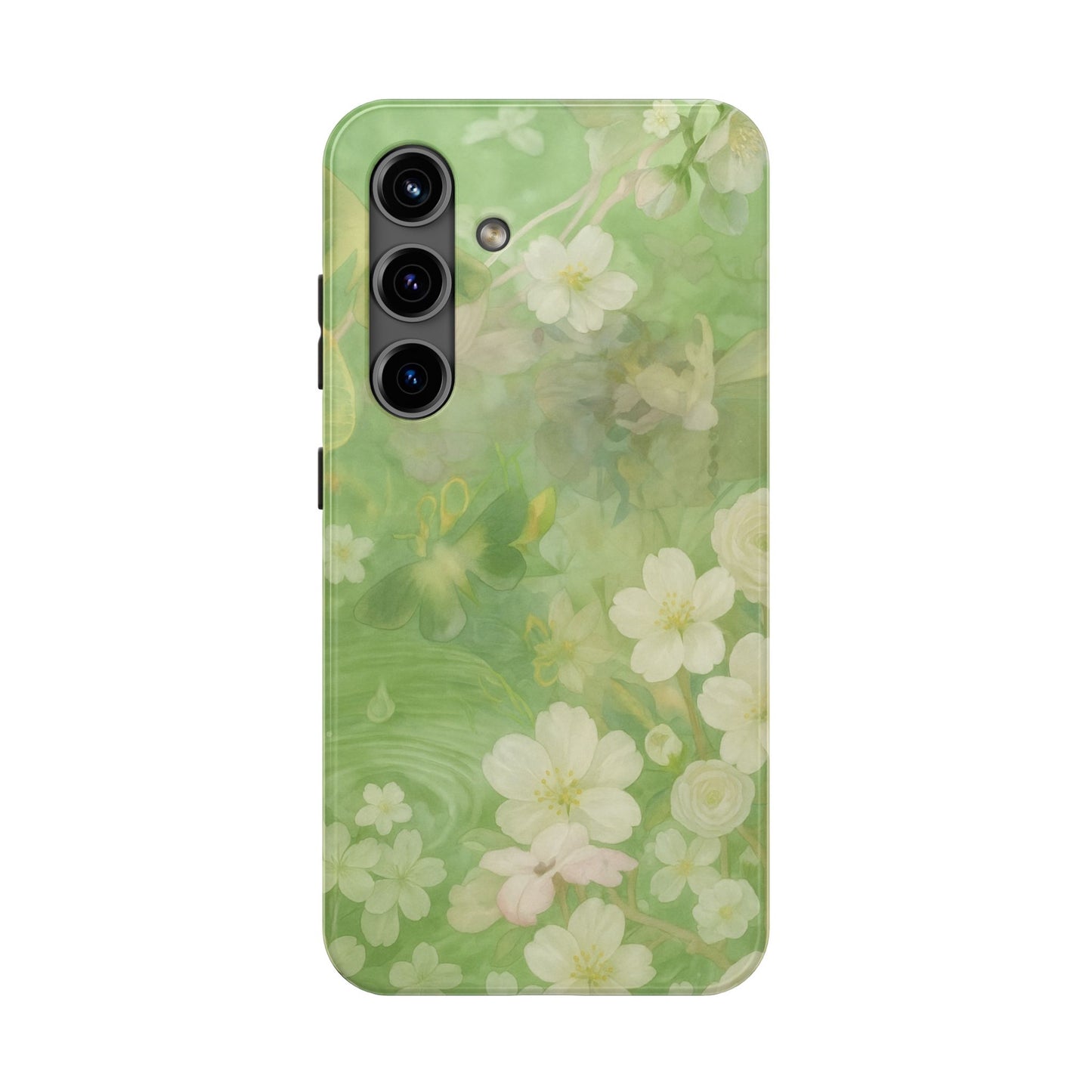 Sage Blossom - Protective Phone Case