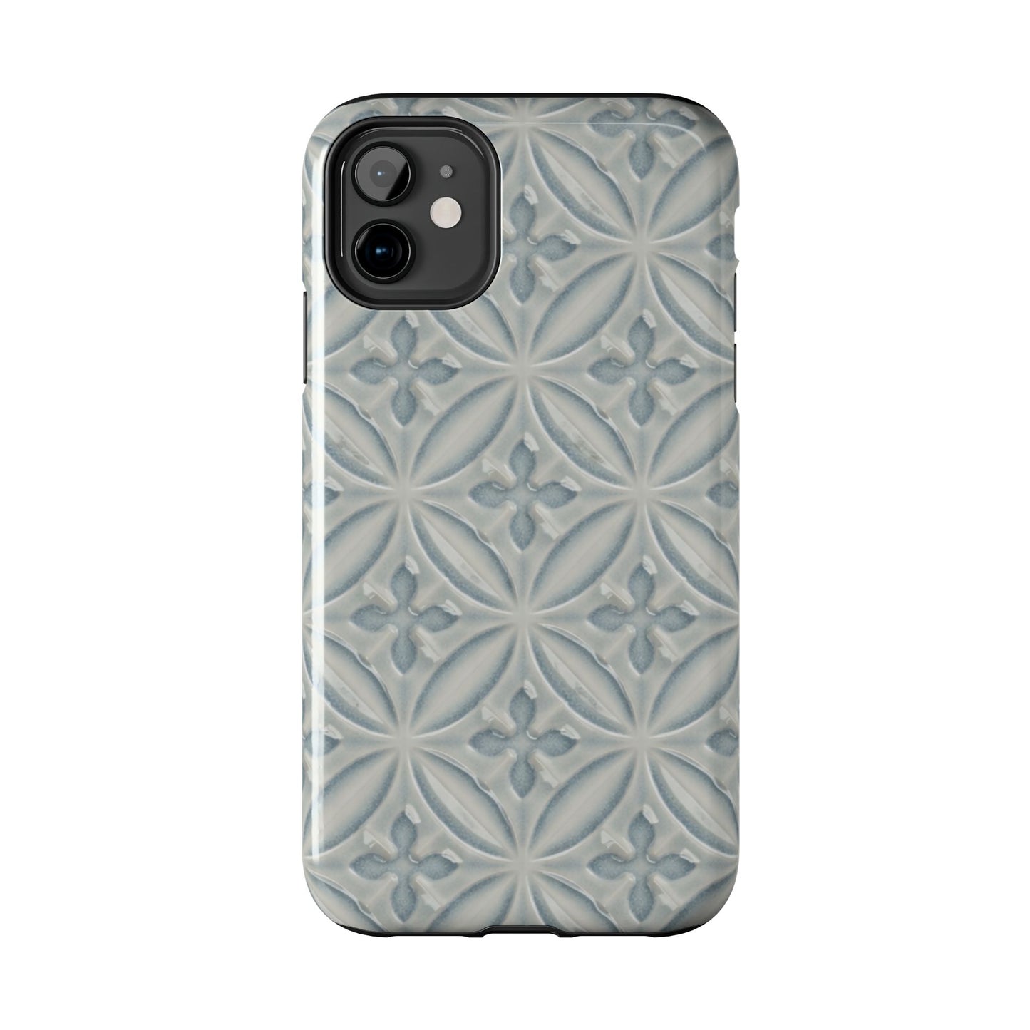 Vintage Blue Tile - Protective Phone Case