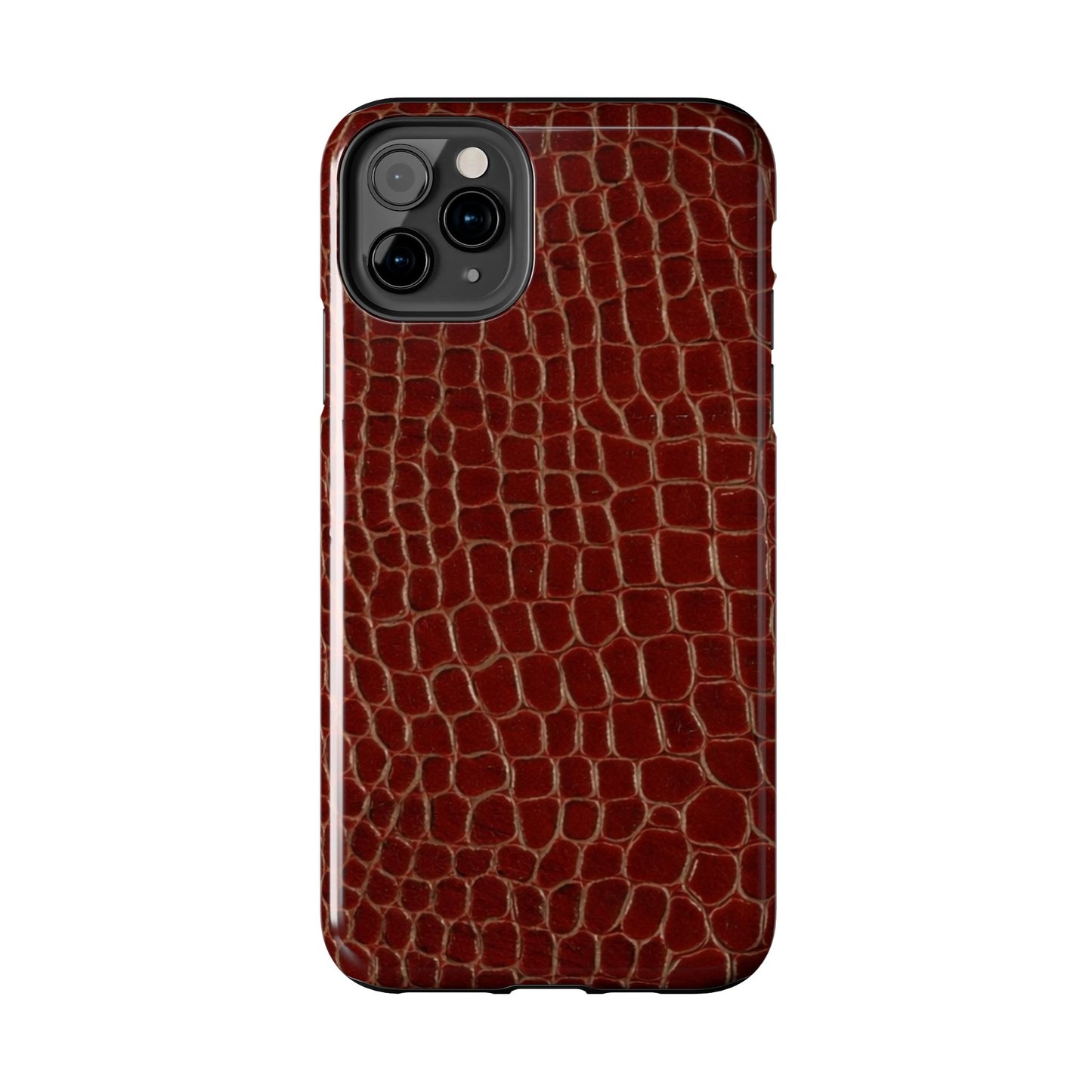 Y2K Red Crocodile - Protective Phone Case