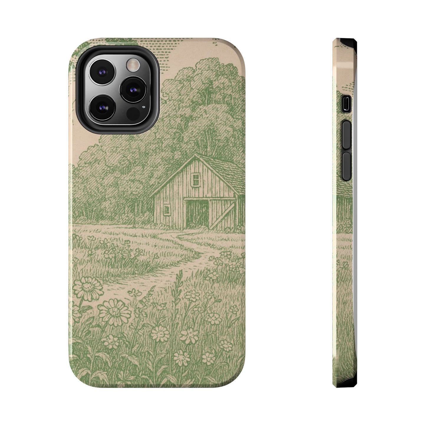 Barn Meadow - Protective Phone Case
