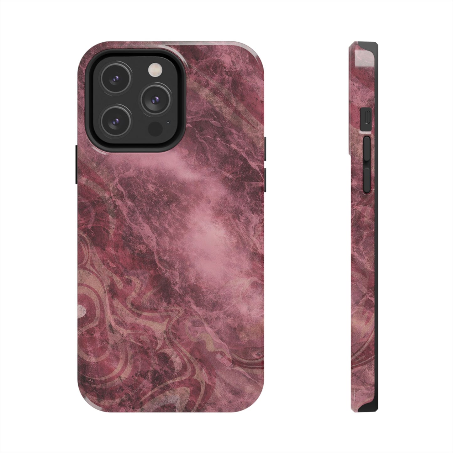 Marble Magenta - Protective Phone Case