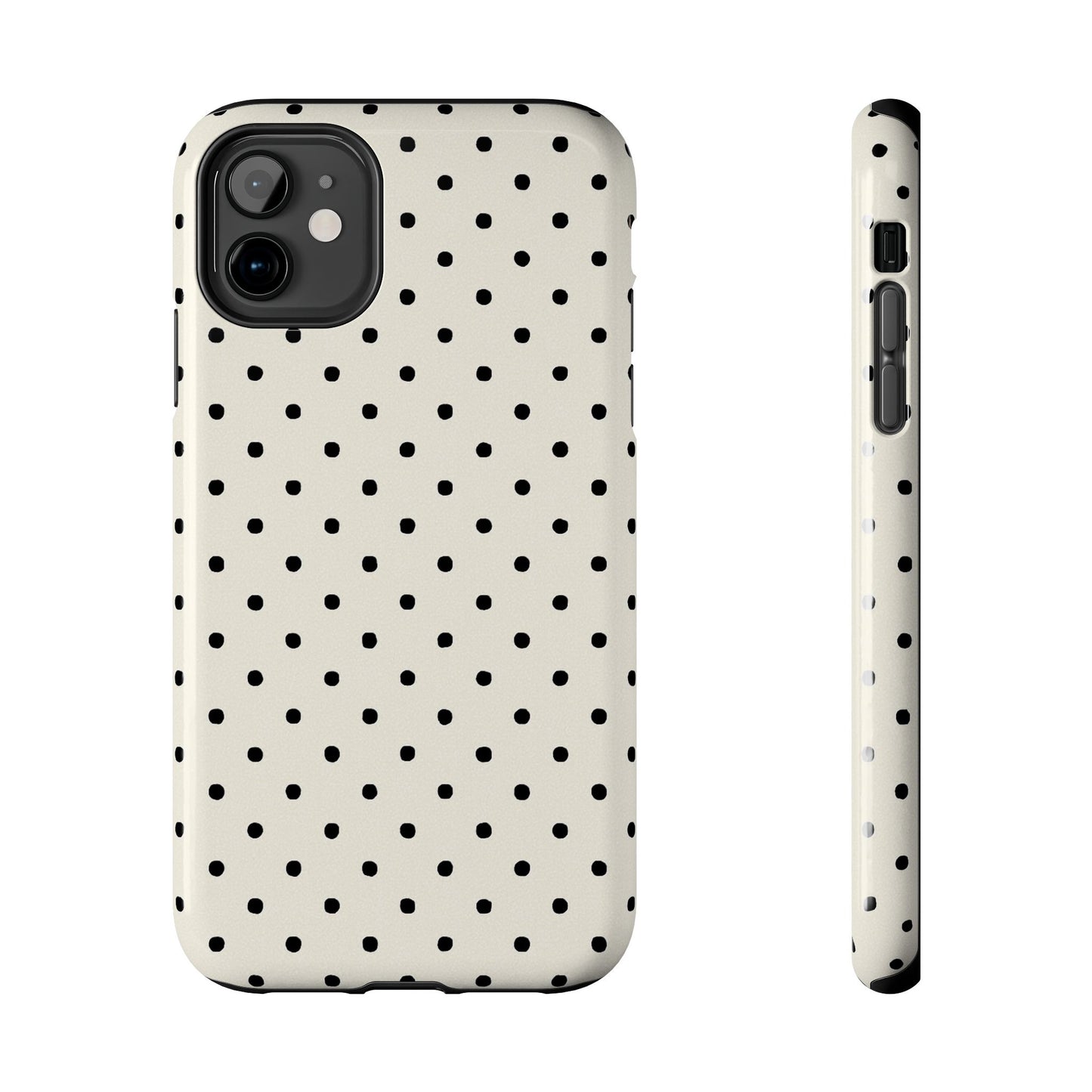 Vintage Polka Dots - Protective Phone Case