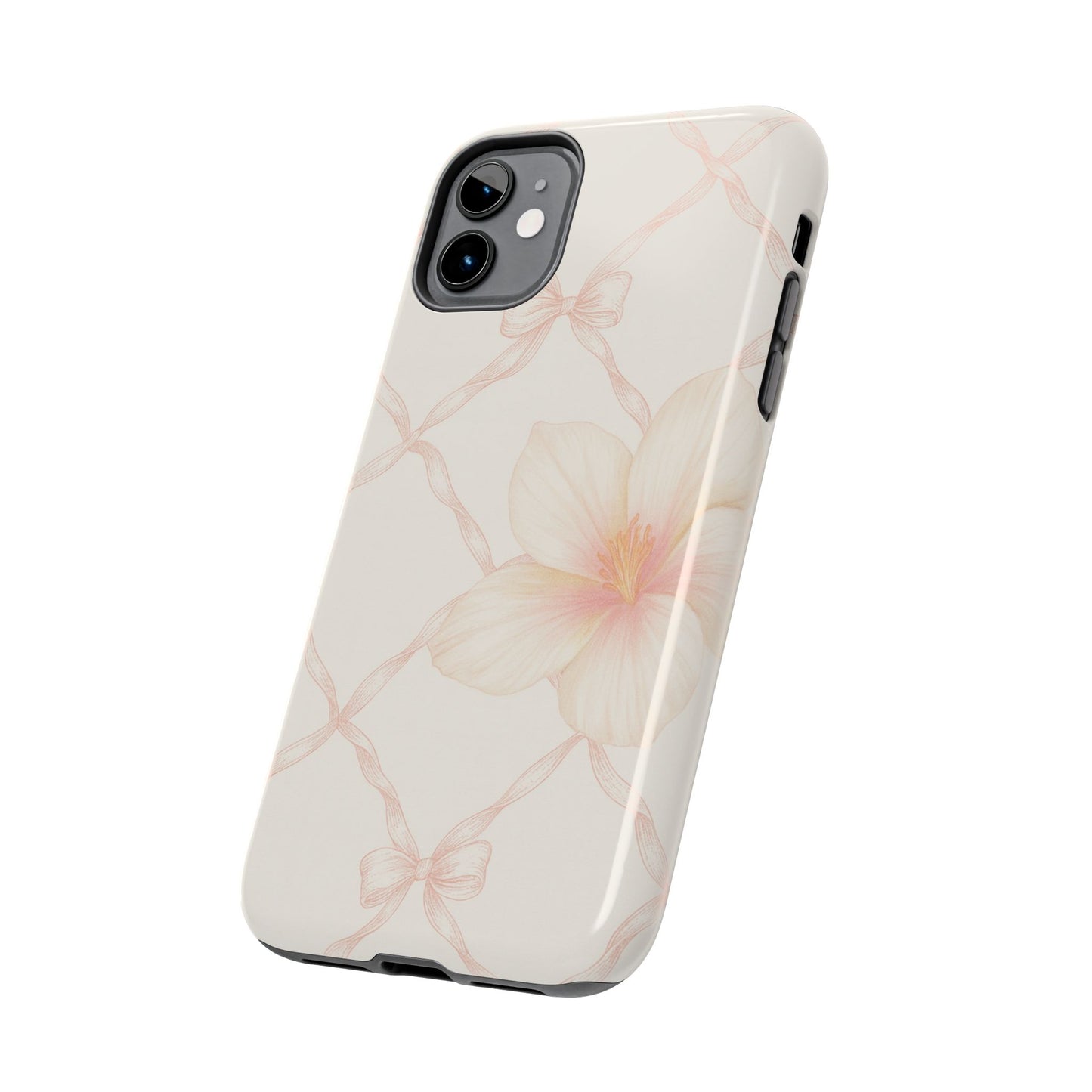 Bows and Botanical - Protective Phone Case