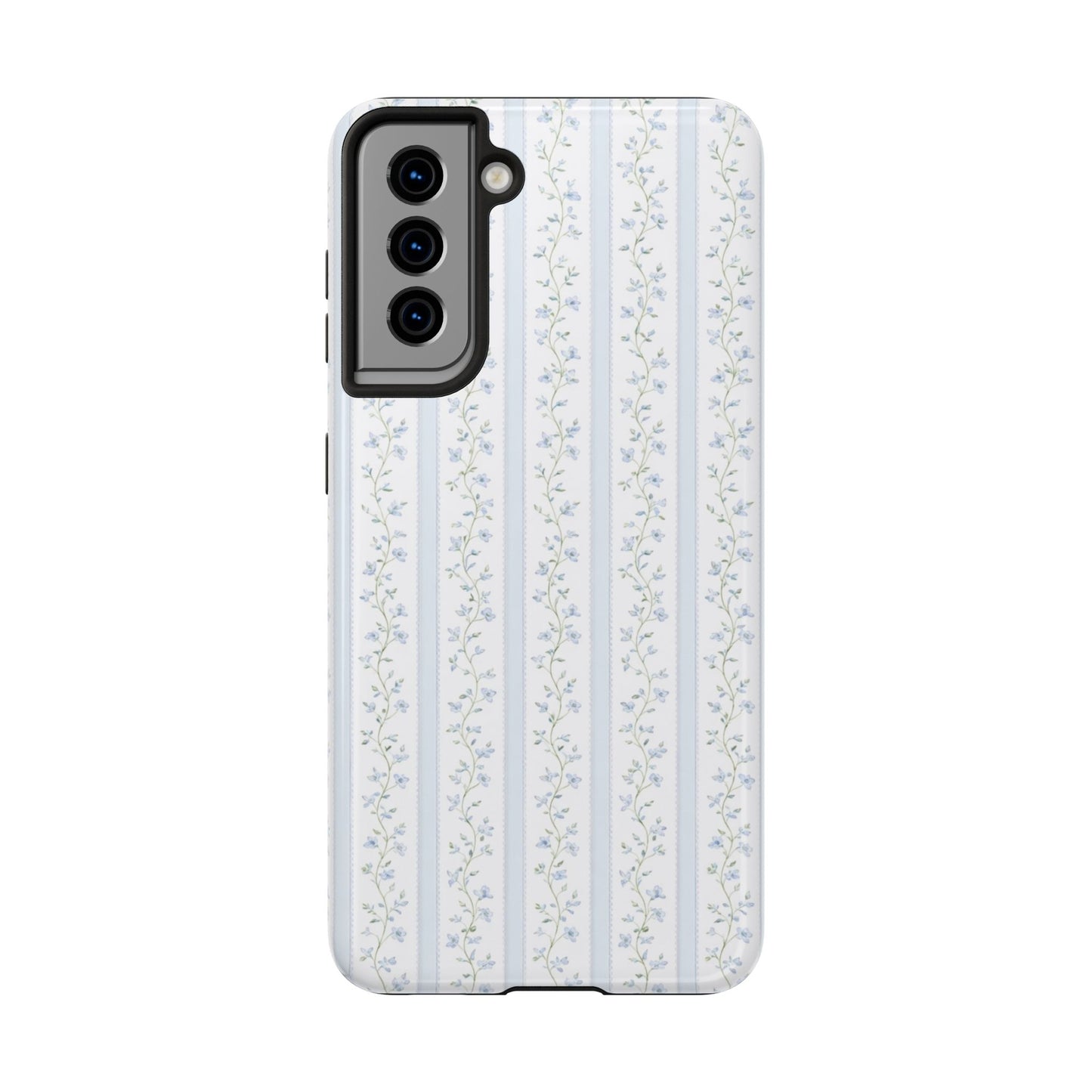 Vintage Blue Vine - Protective Phone Case