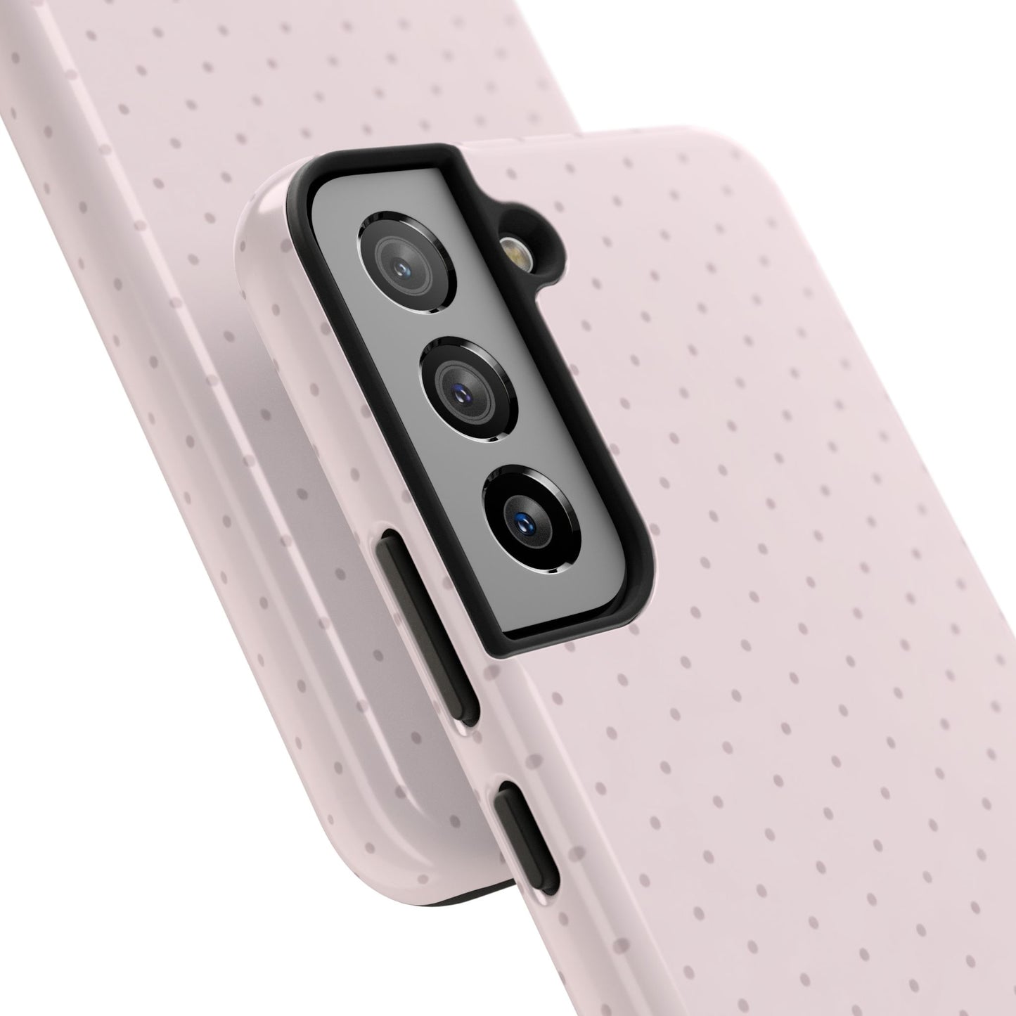 Blush Pink Polka Dot - Protective Phone Case