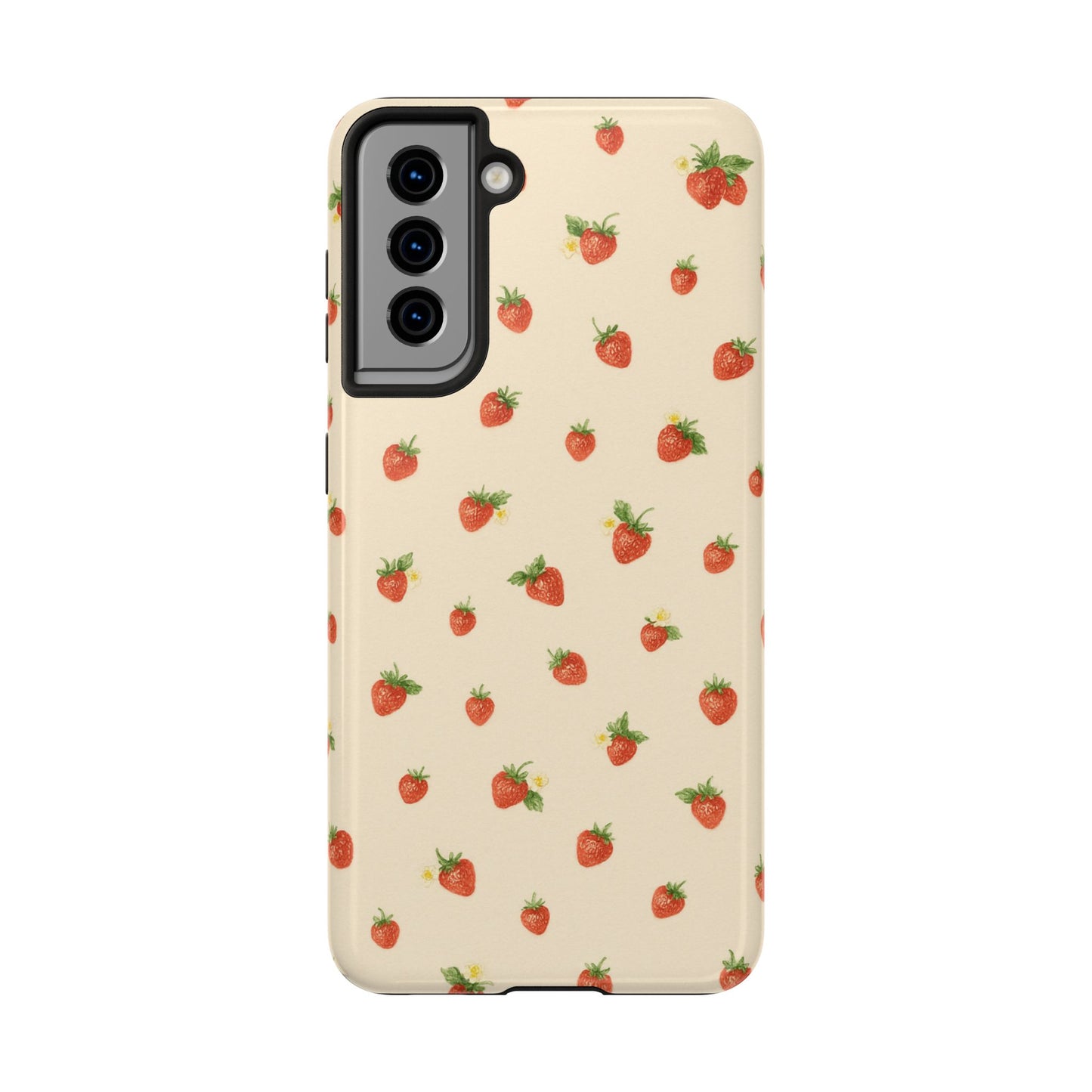 Strawberry Picking - Protective Phone Case