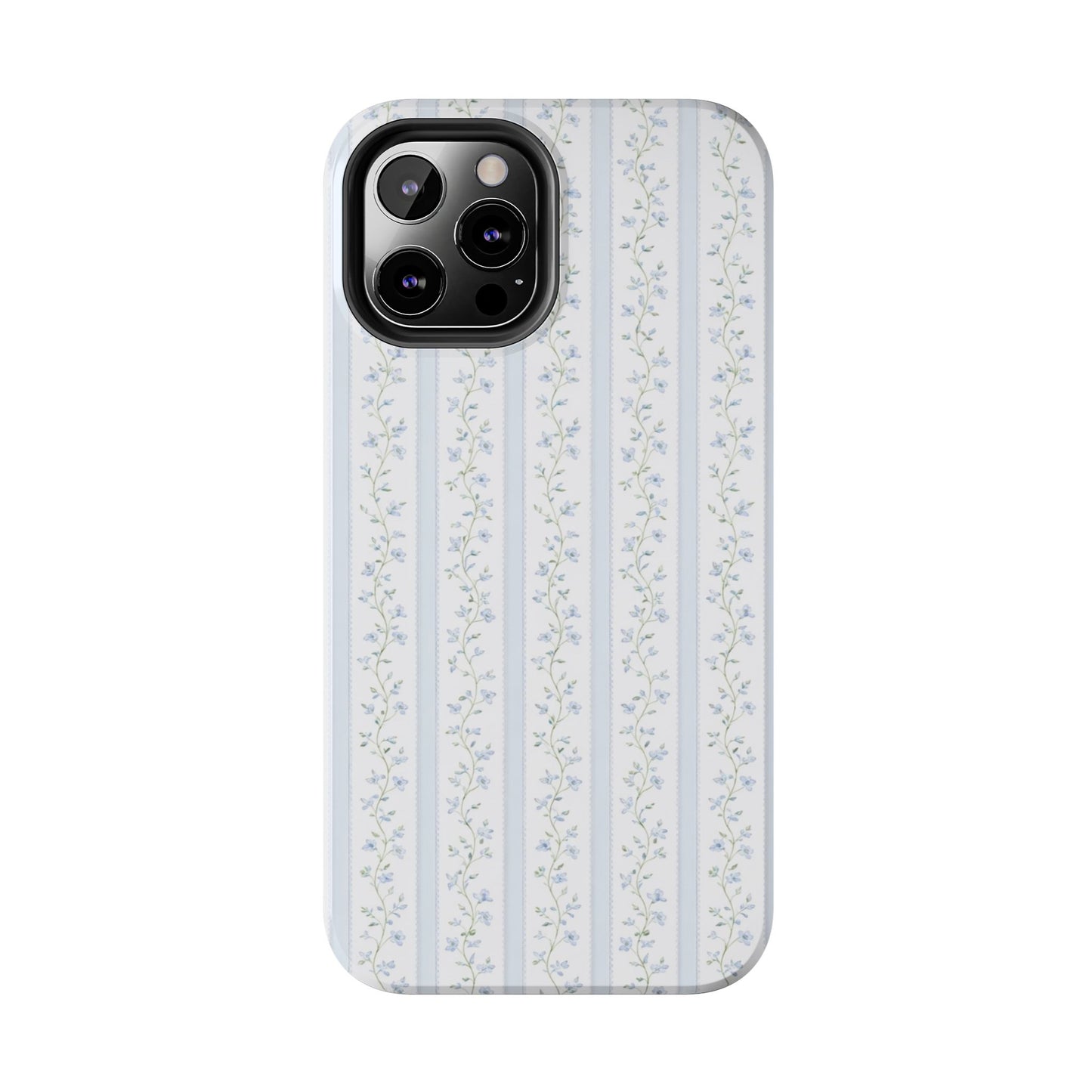 Vintage Blue Vine - Protective Phone Case