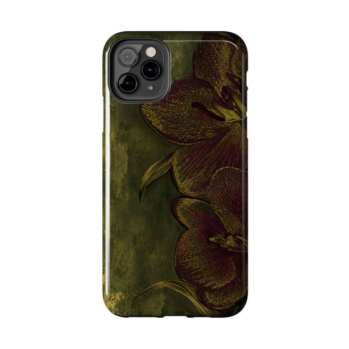 Olive Orchid - Protective Phone Case