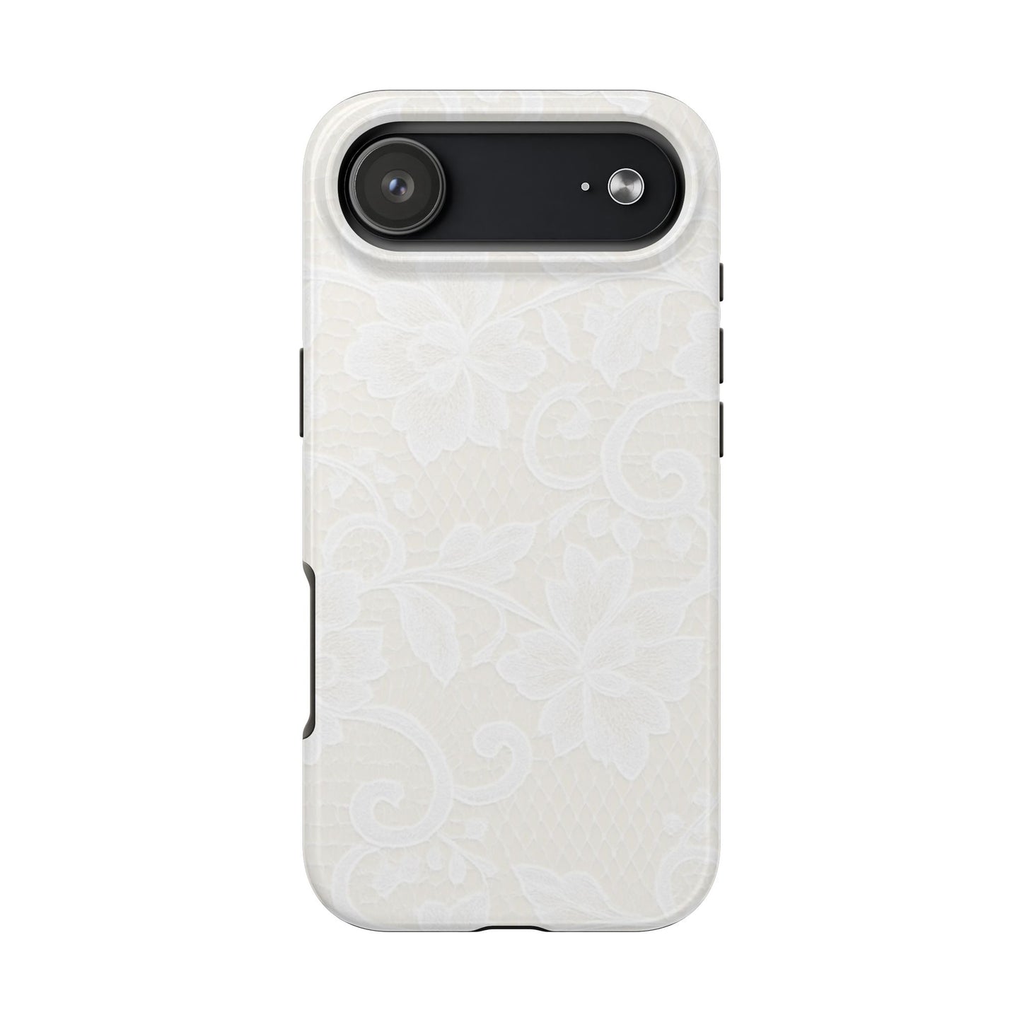 White Lace - Protective Phone Case
