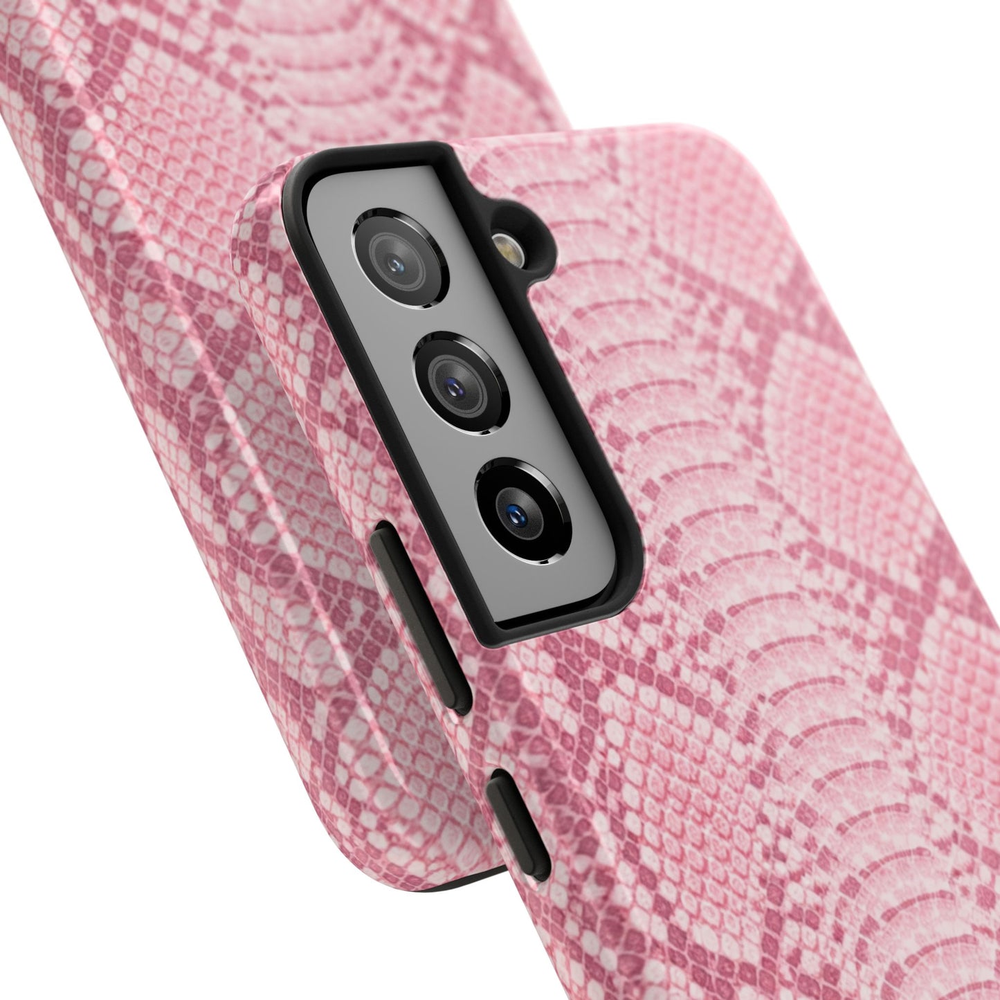 Pink Snake Skin - Protective Phone Case