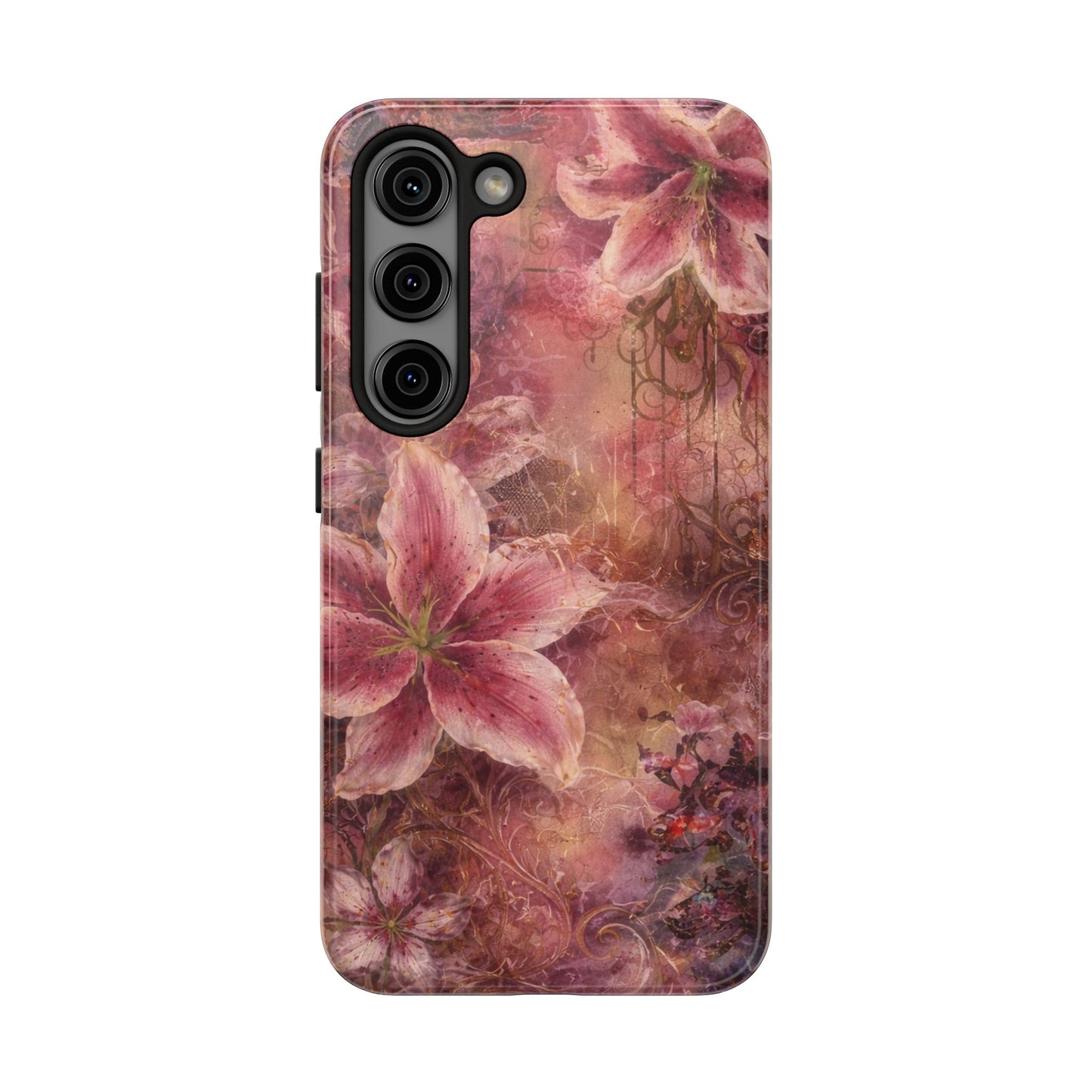 Vintage Lily - Protective Phone Case