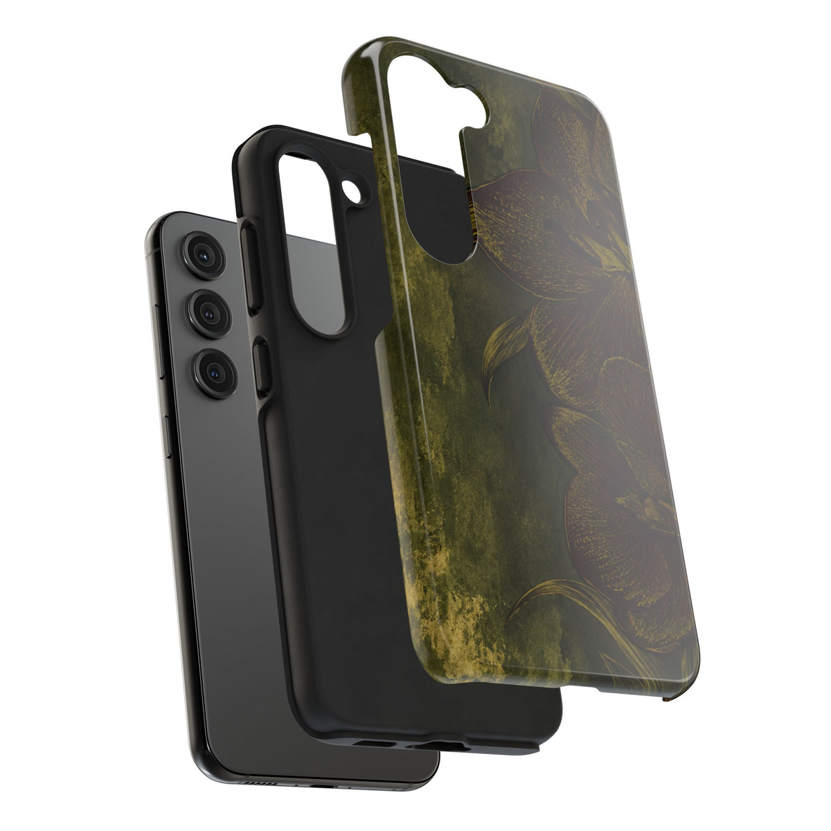 Olive Orchid - Protective Phone Case