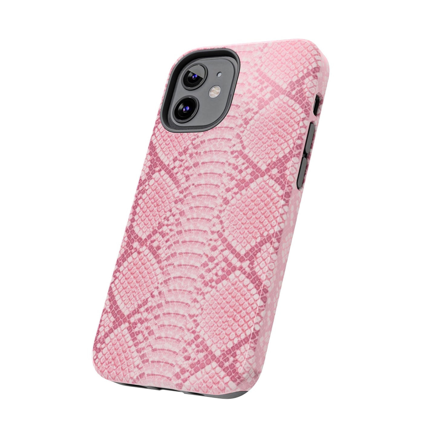 Pink Snake Skin - Protective Phone Case