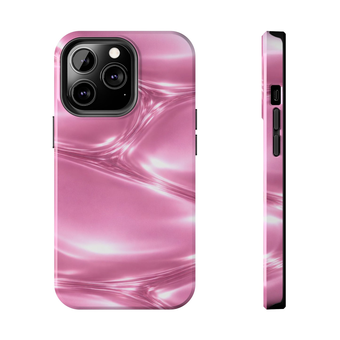 Pink Metallic - Protective Phone Case